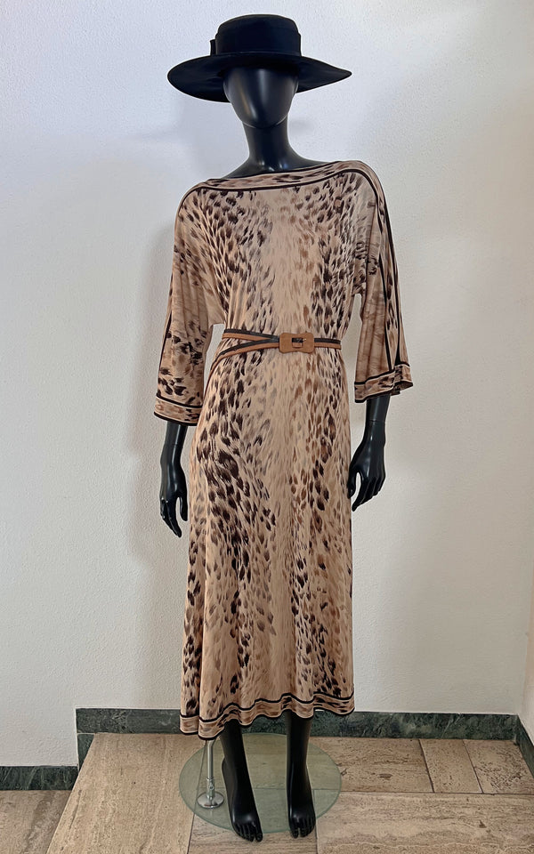 Vintage Leonard Paris Leo Silk Dress