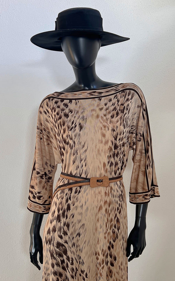 Vintage Leonard Paris Leo Silk Dress
