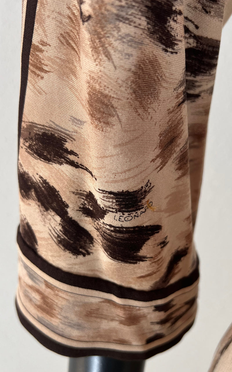 Vintage Leonard Paris Leo Silk Dress
