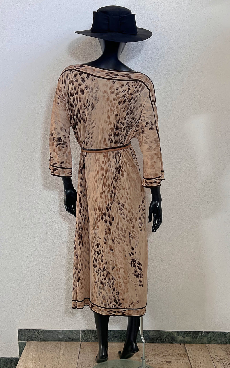 Vintage Leonard Paris Leo Silk Dress