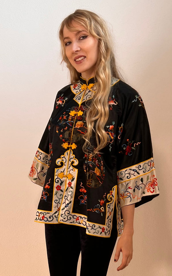 Vintage Chinese Silk Jacket