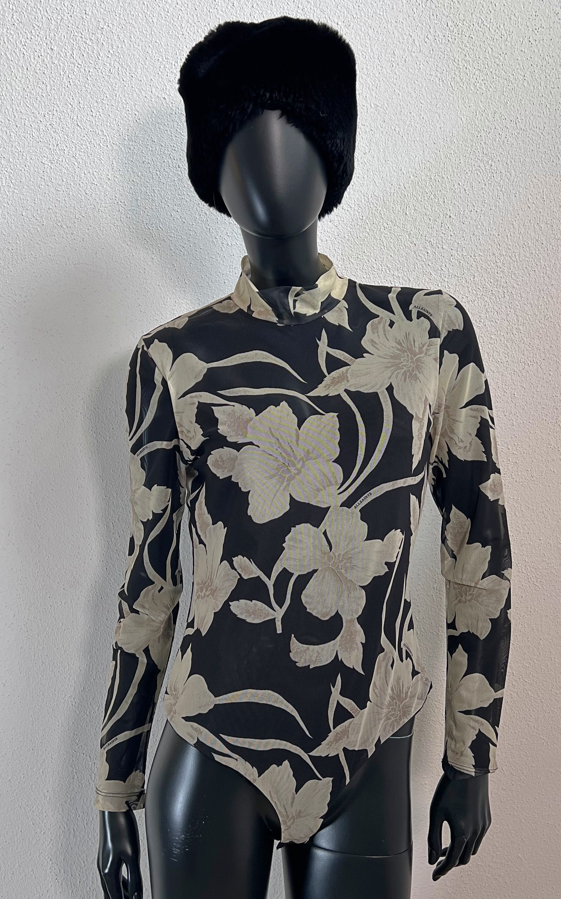 All Saints Mesh Bodysuit