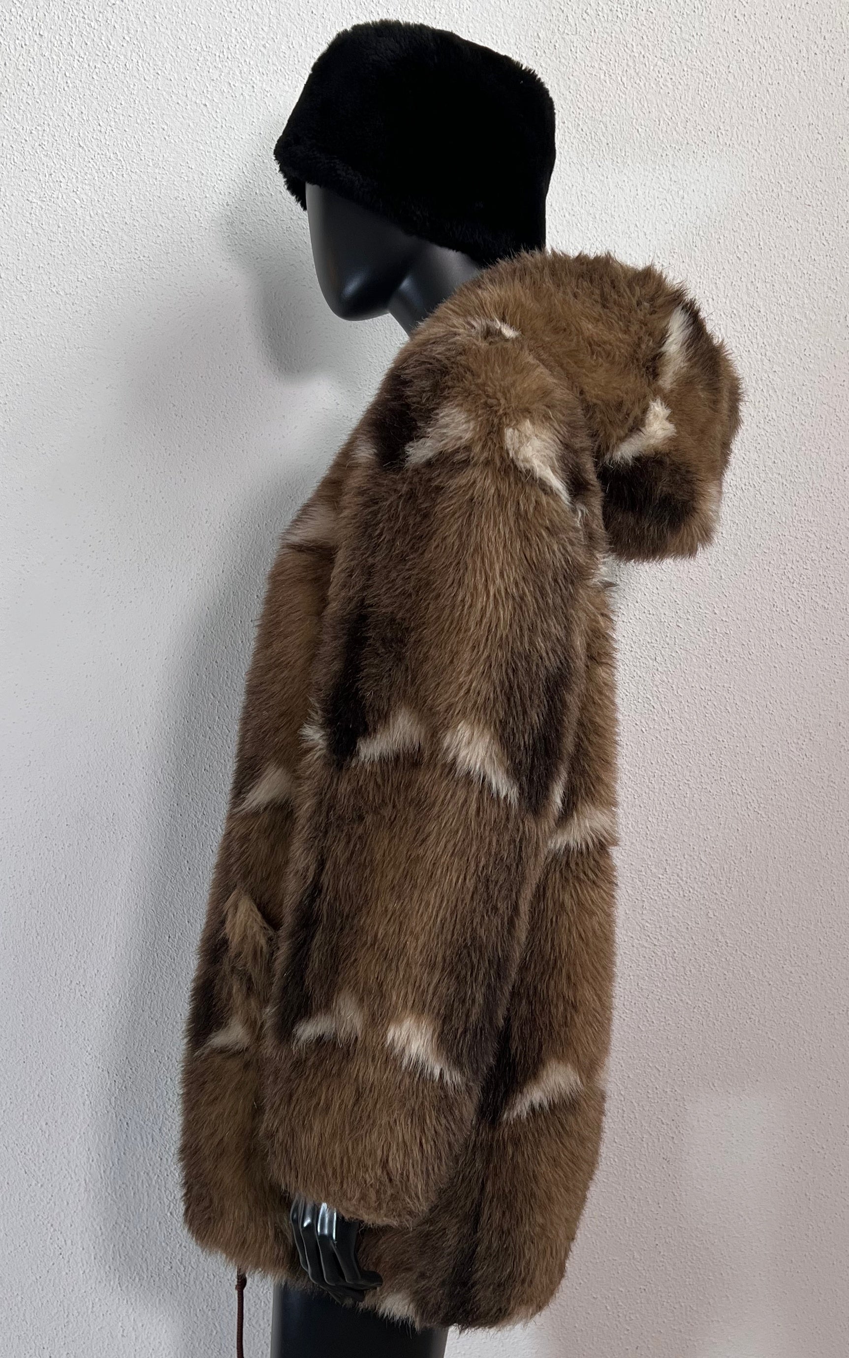 Vintage 70s Fake Fur Jacket