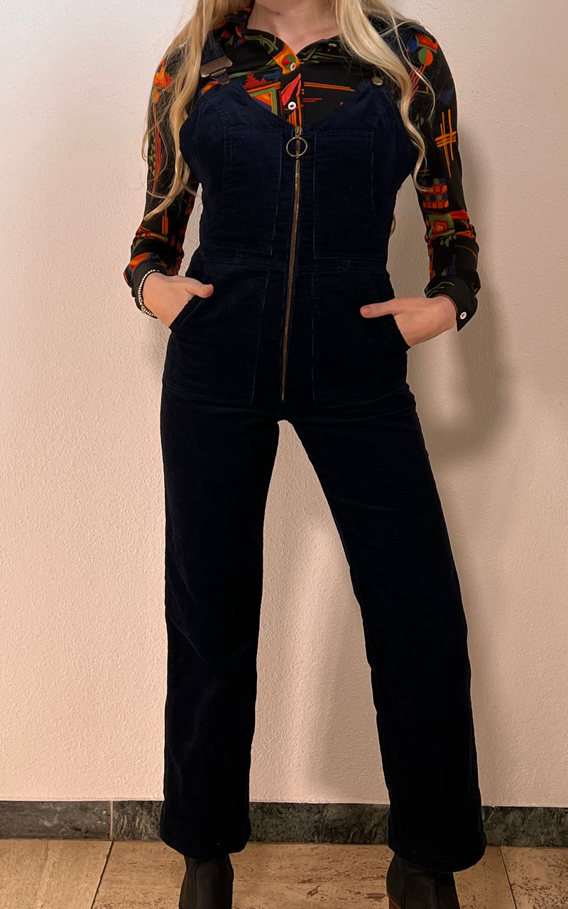 Vintage 70s Corduroy Dungaree