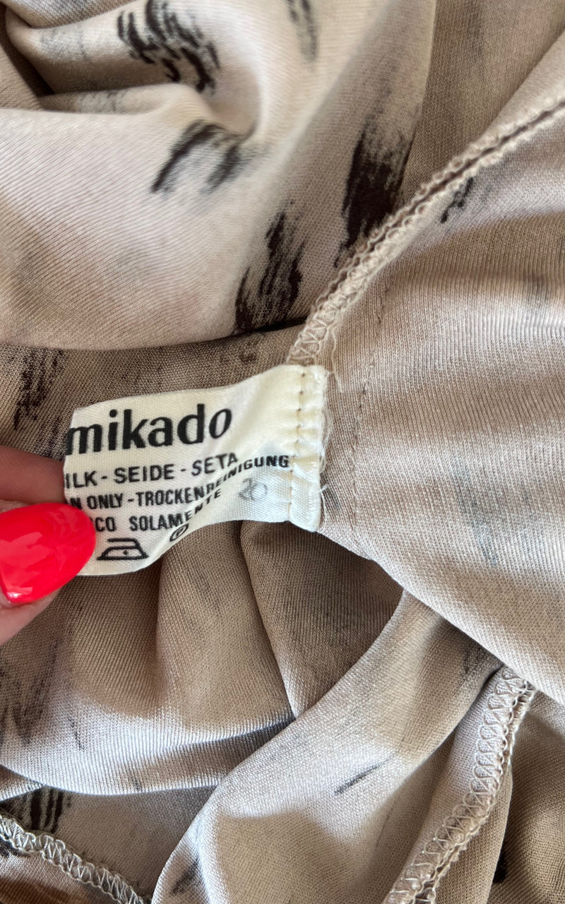 Vintage Leonard Paris Leo Silk Dress