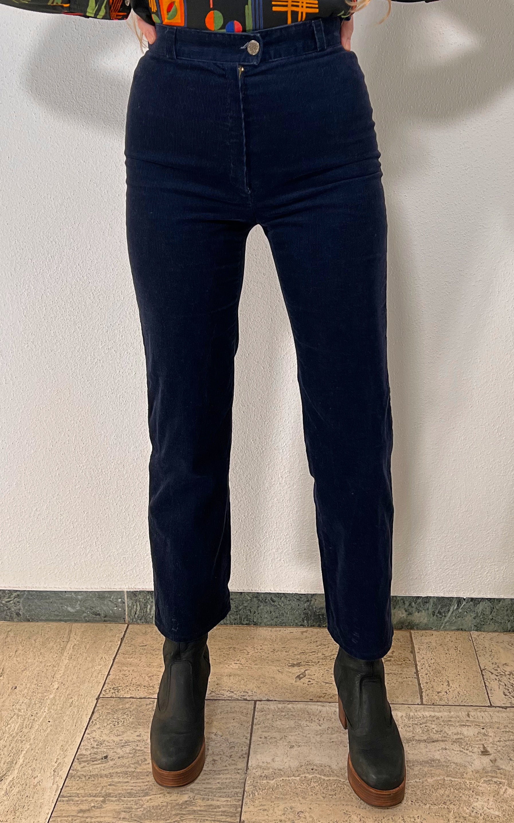 Pantaloni in velluto a coste vintage anni '70