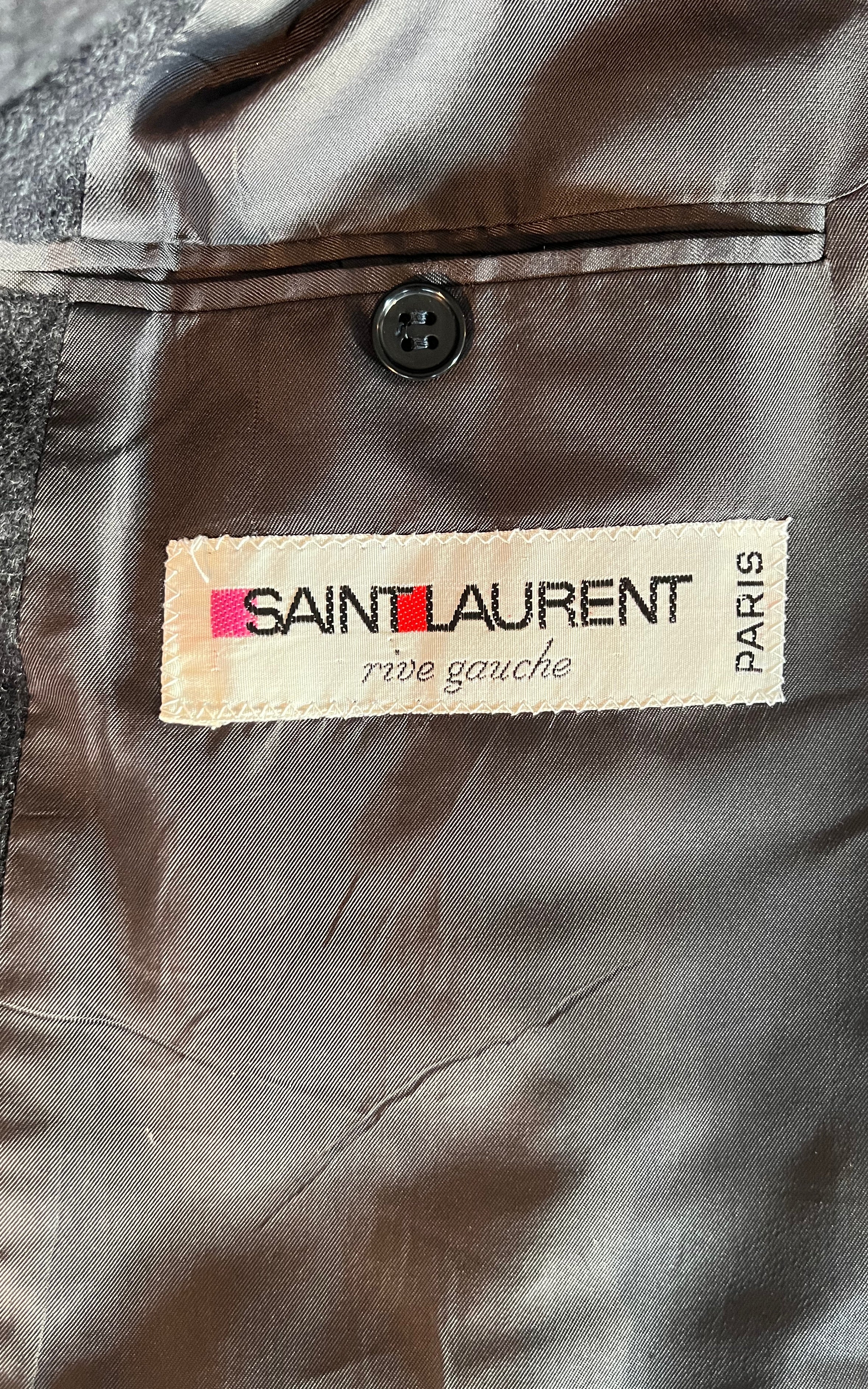 Vintage Yves Saint Laurent Cashmere Coat