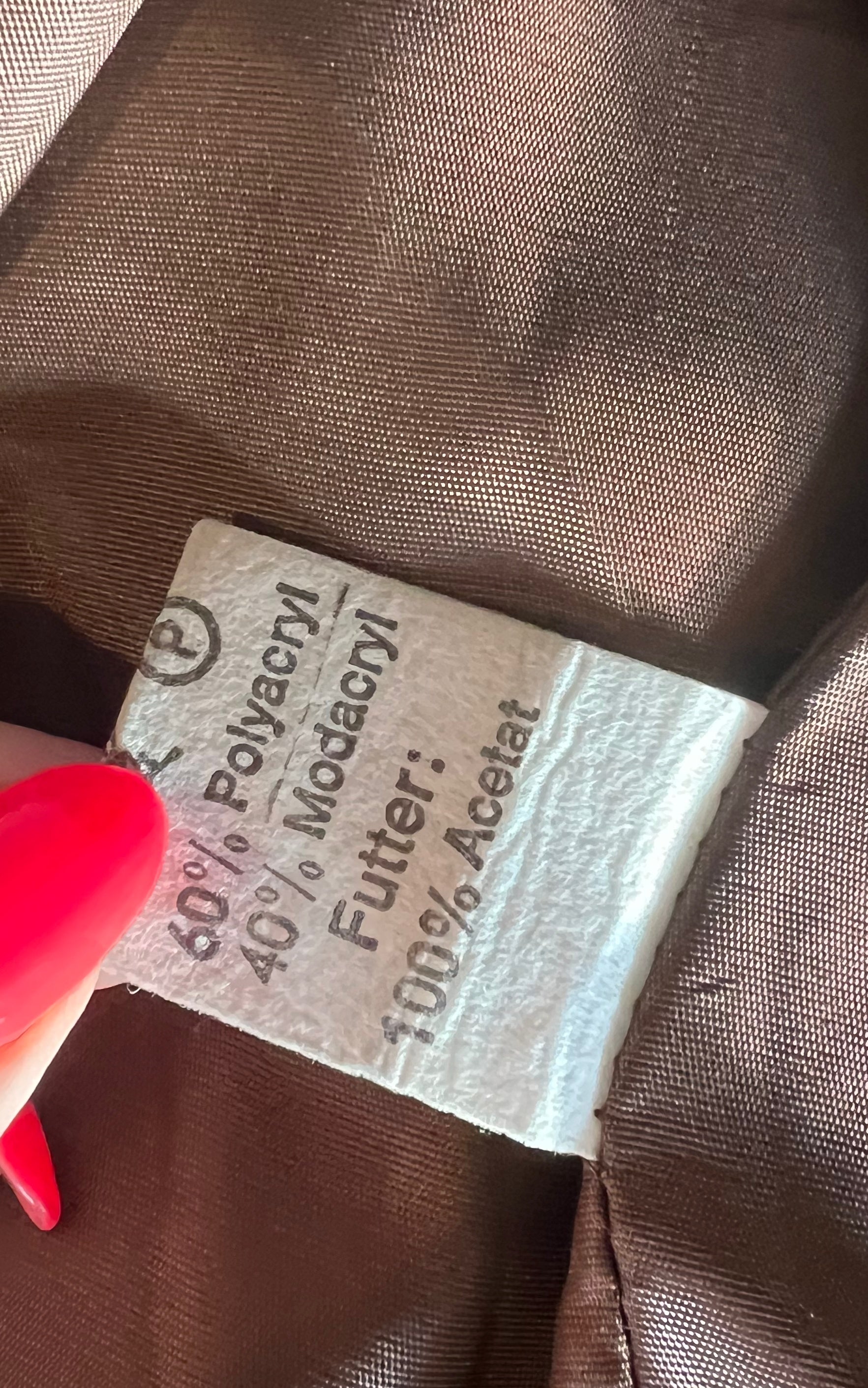 Vintage 70s Fake Fur Jacket