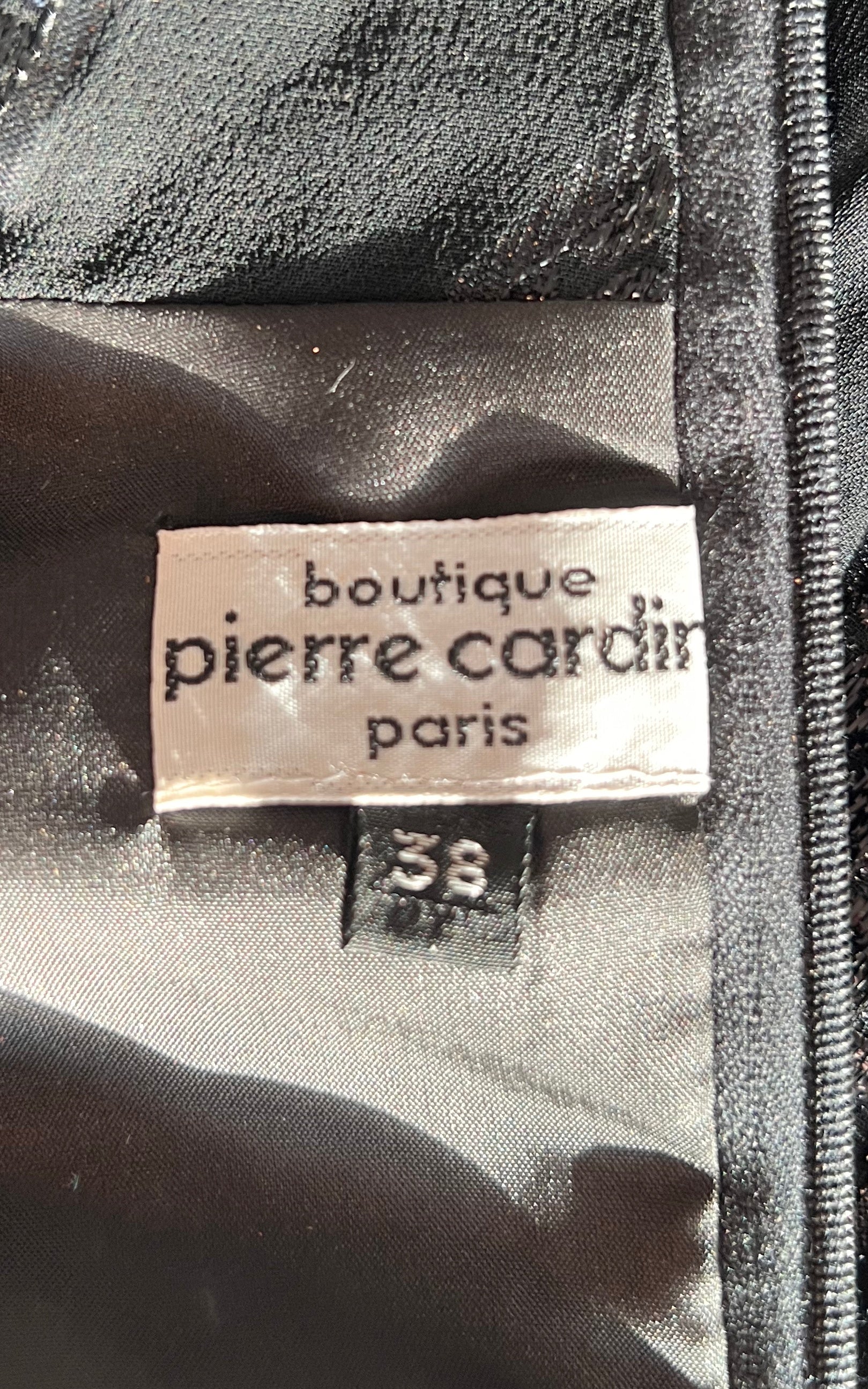 Vintage Pierre Cardin Boutique Velvet Dress