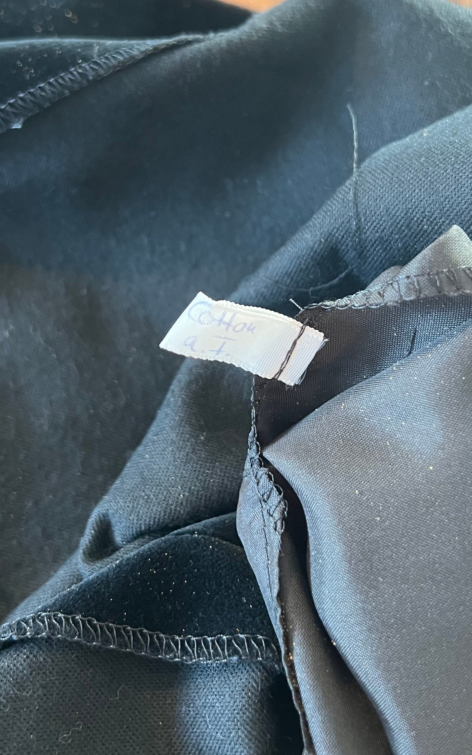 Vintage Pierre Cardin Boutique Velvet Dress