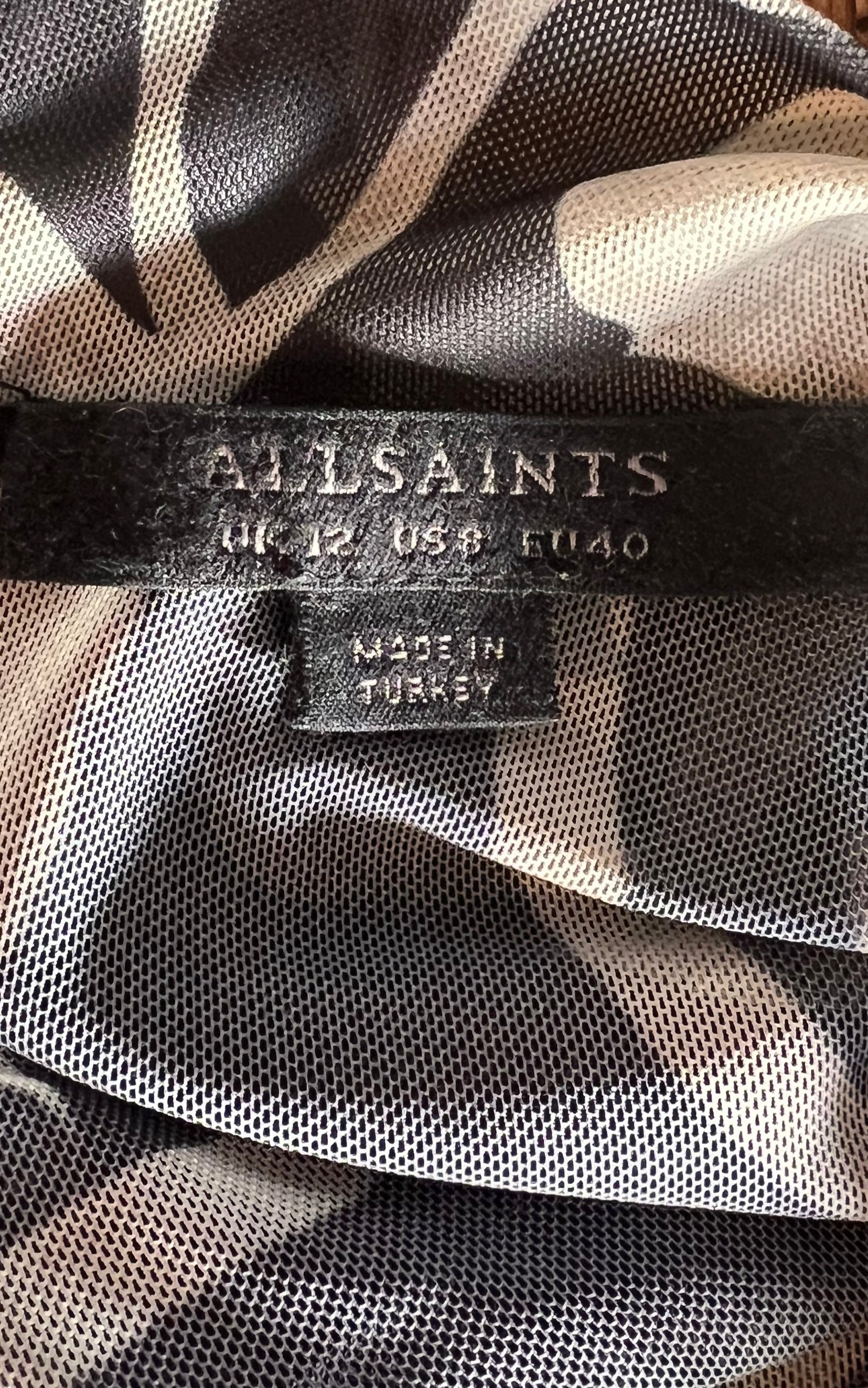 All Saints Mesh Bodysuit