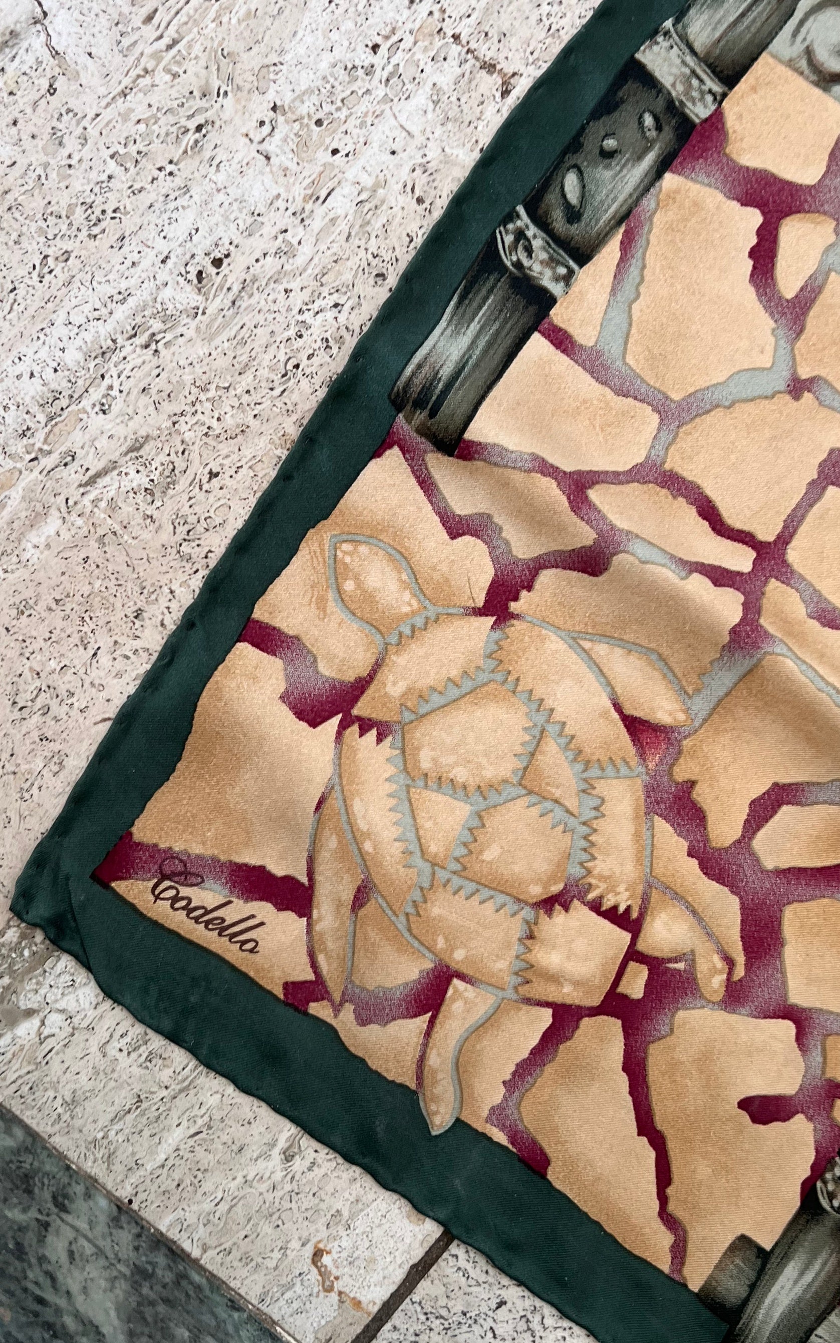 Vintage Codello Silk Foulard