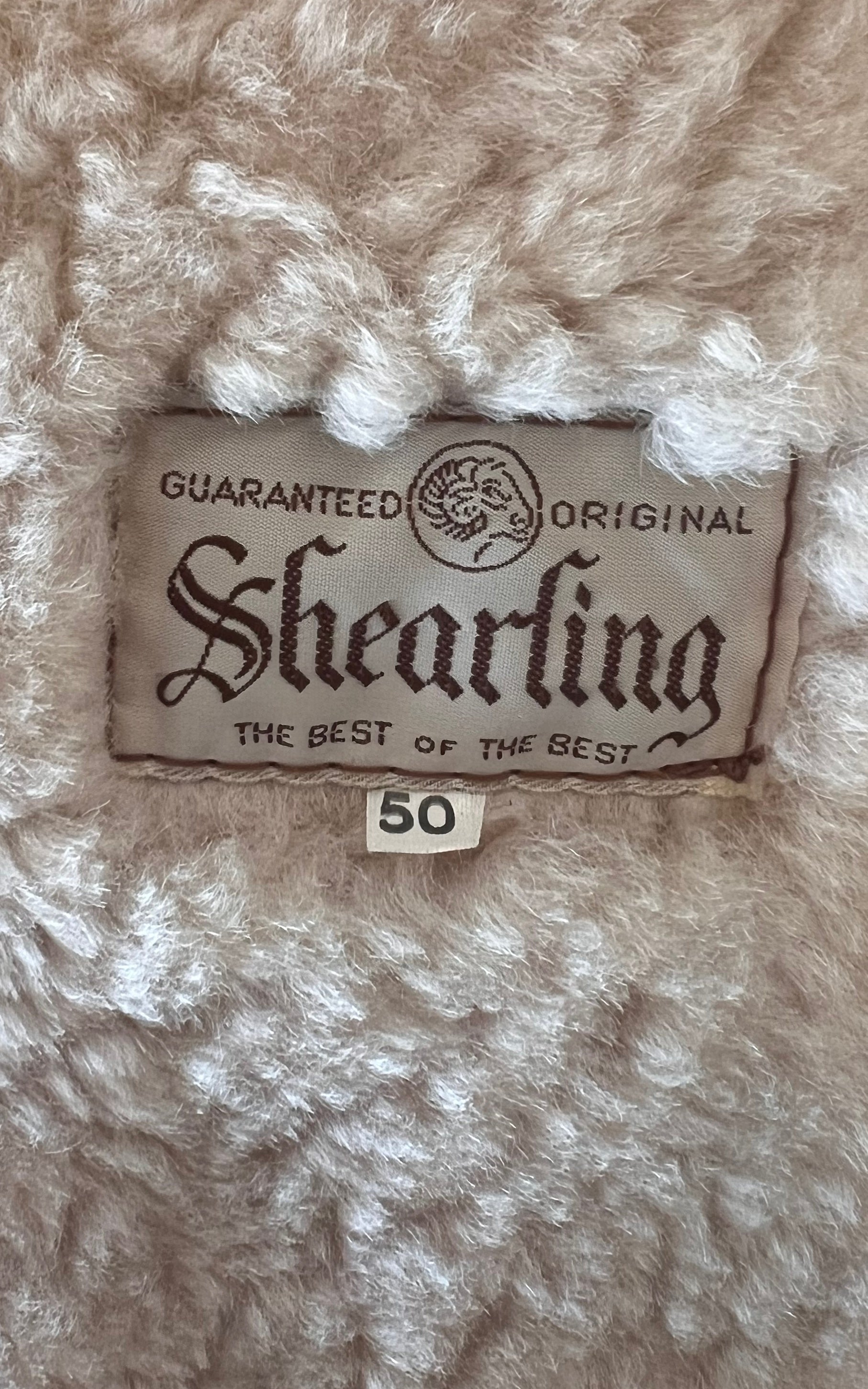 Vintage MENS Shearling Jacket