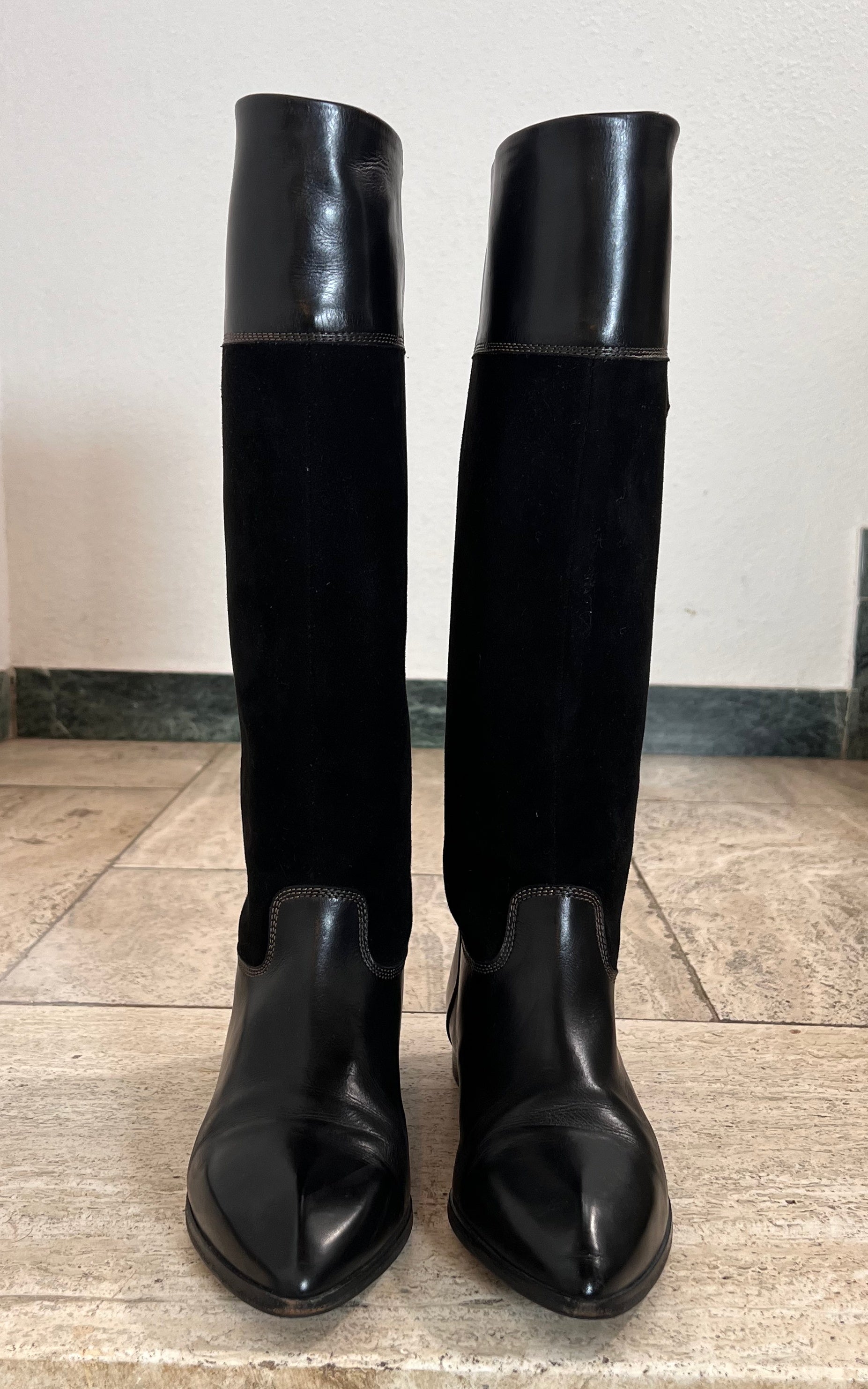 Vintage Lorenzo Banfi Riding Boots 39