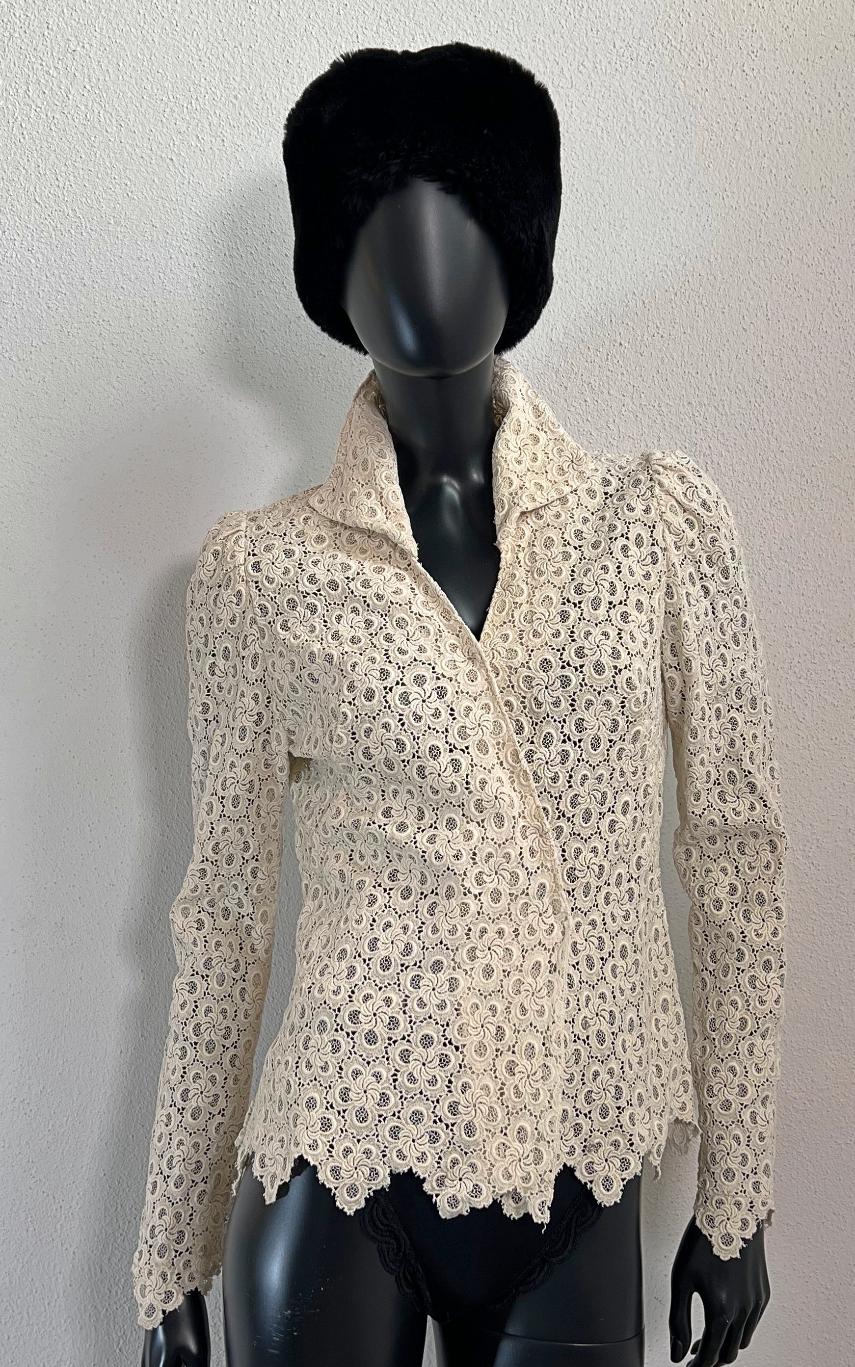 Vintage Antique Lace Blouse