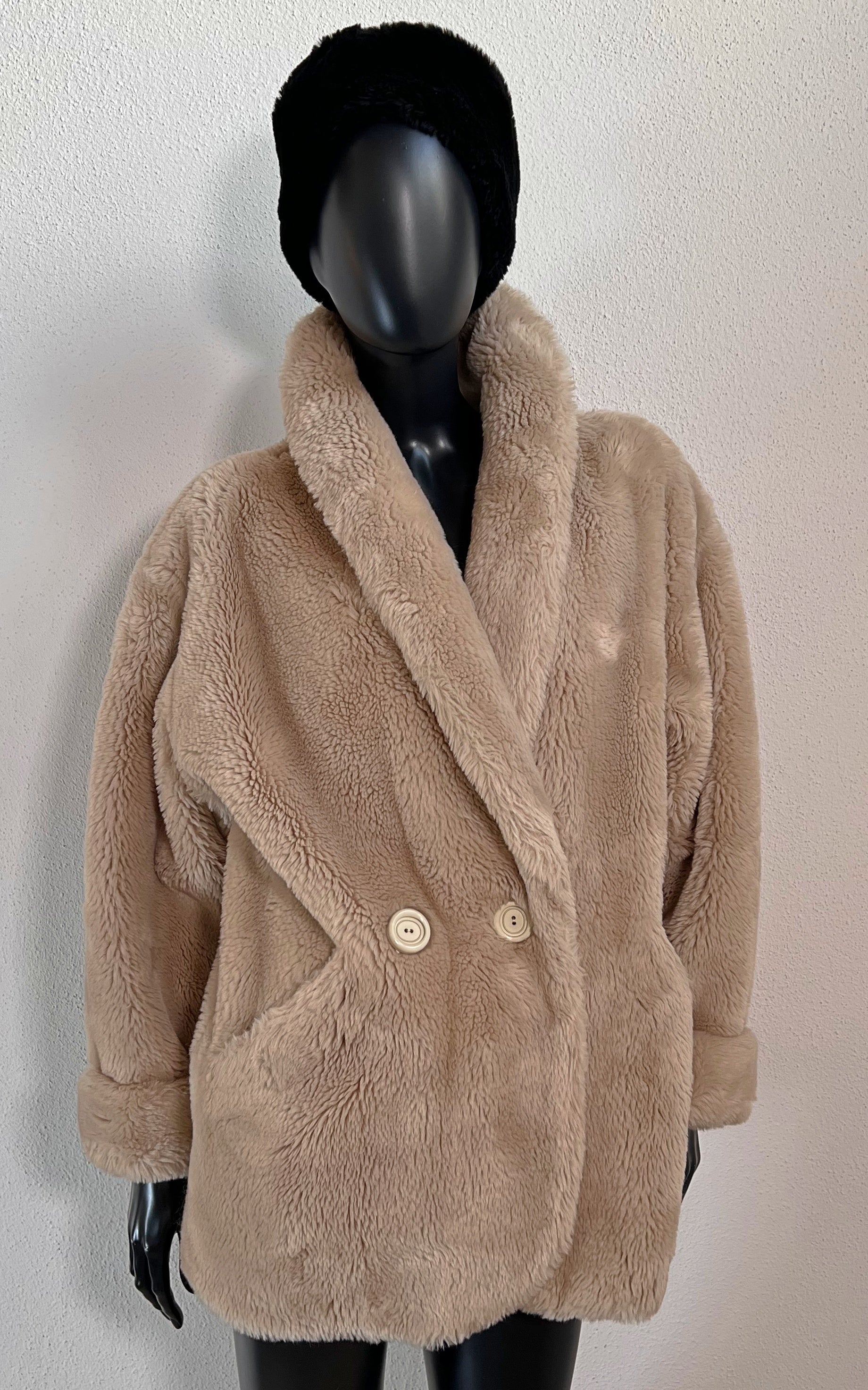 Vintage 70s Teddy Coat