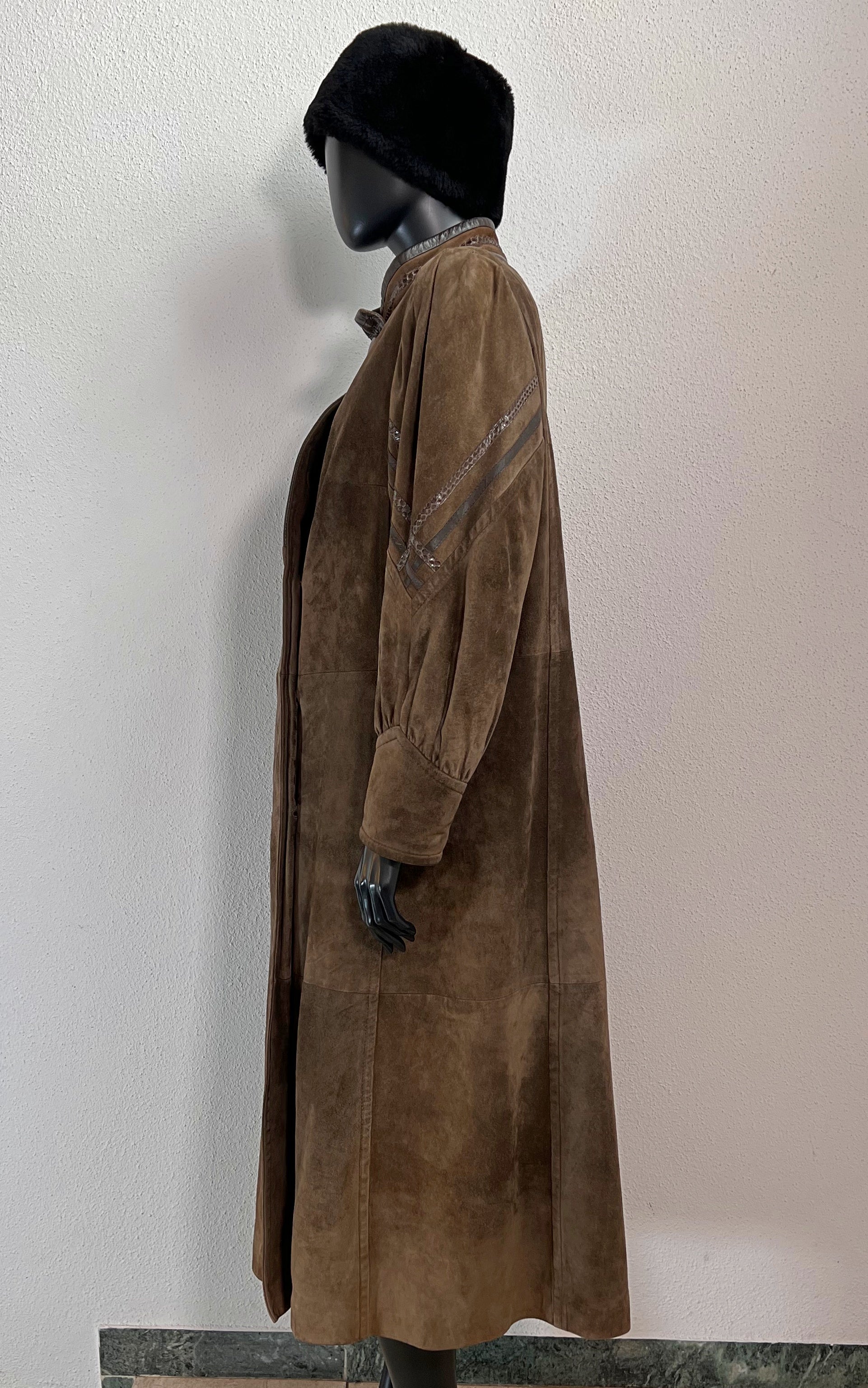 Vintage Werner Graumann Suede Coat