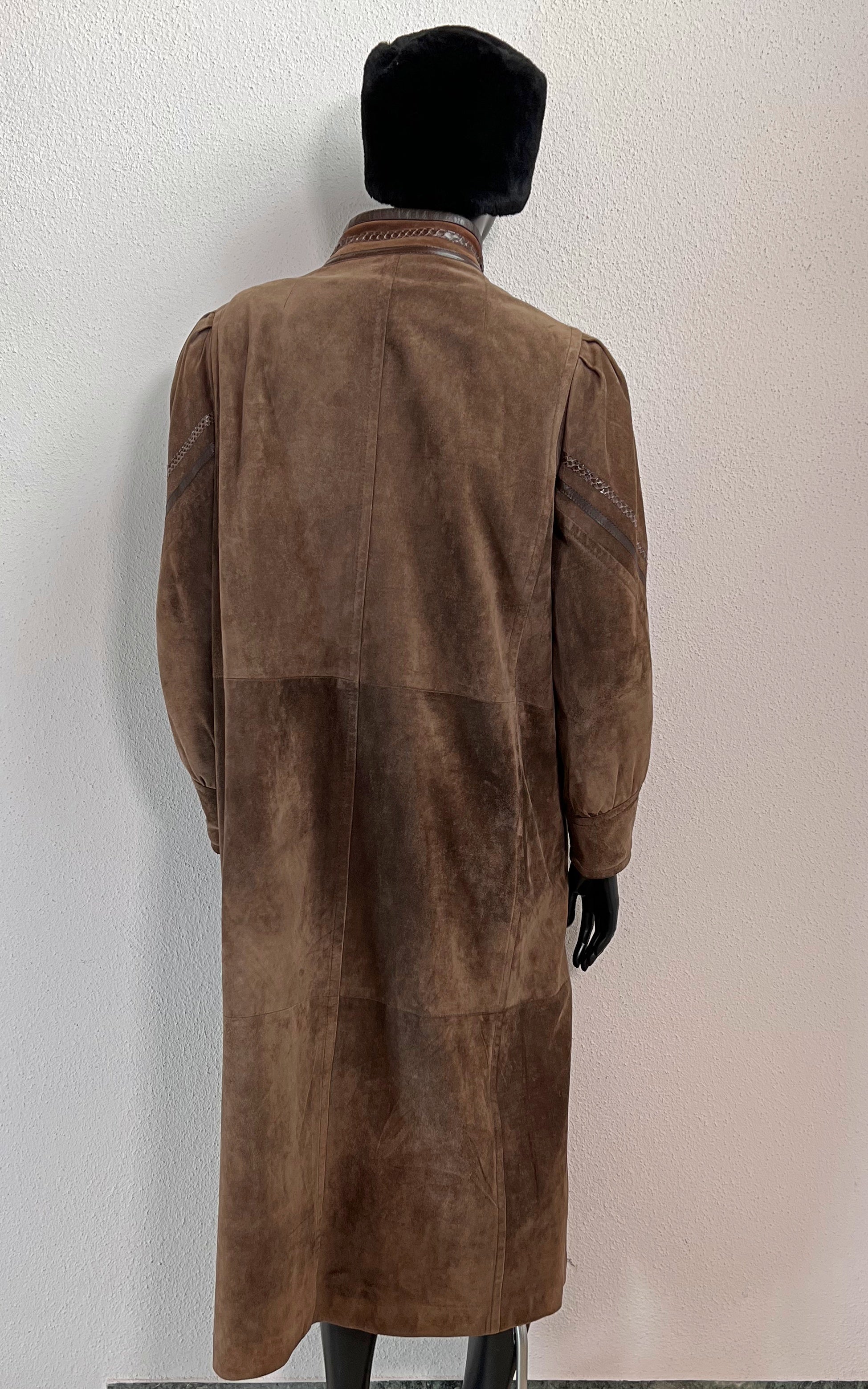 Vintage Werner Graumann Suede Coat