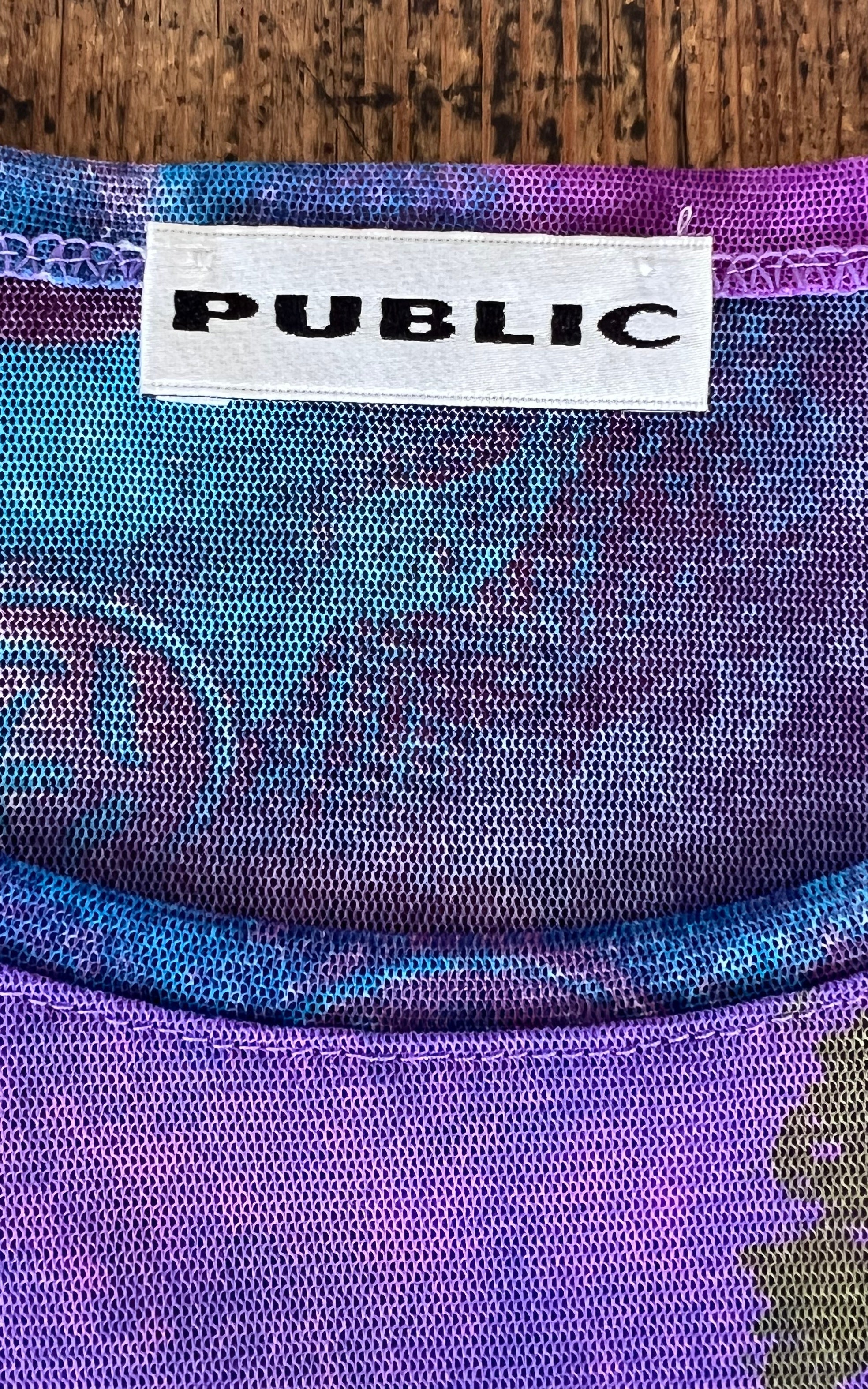 Vintage Public Mesh Shirt