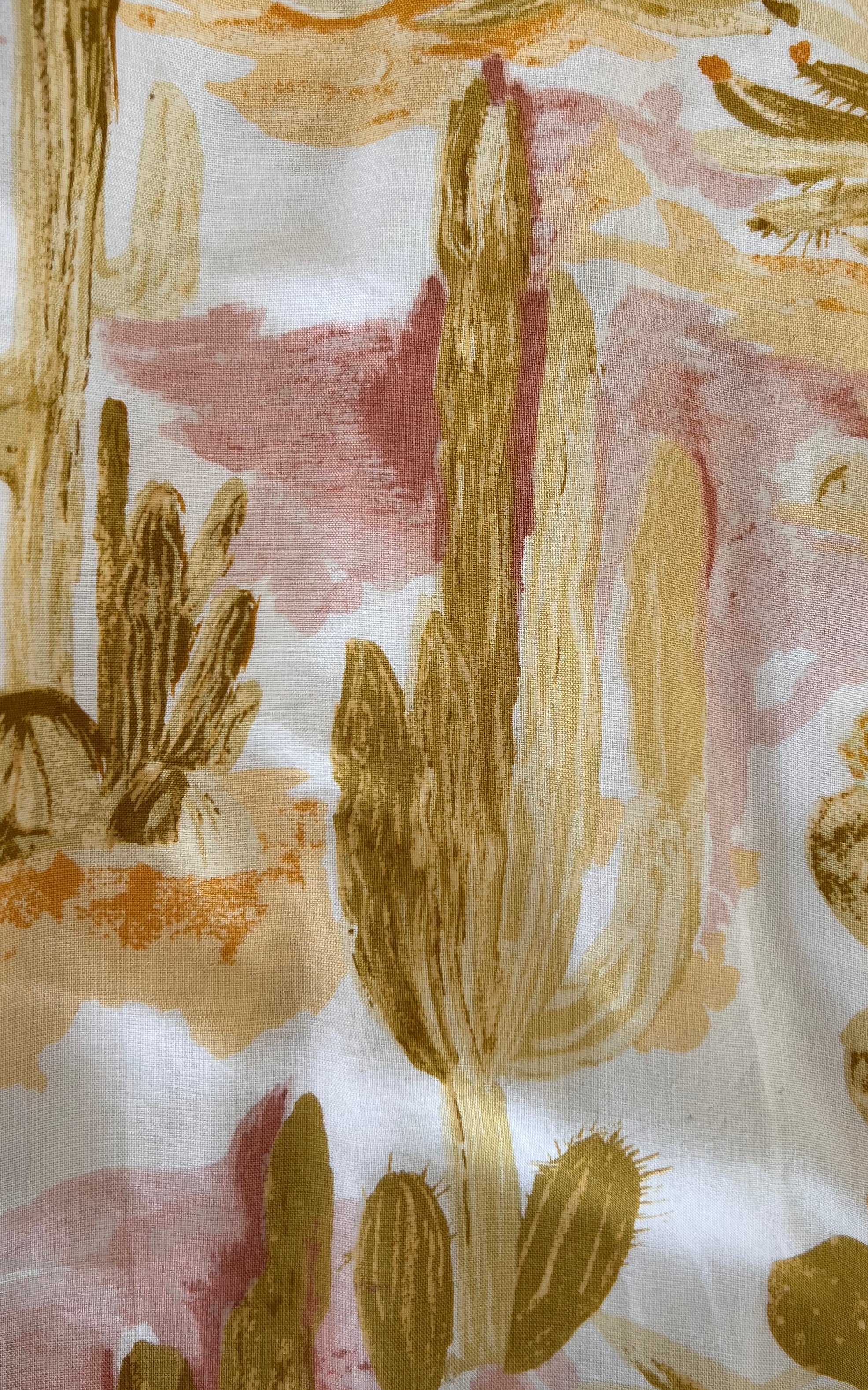 Vintage 70s Cactus Blouse