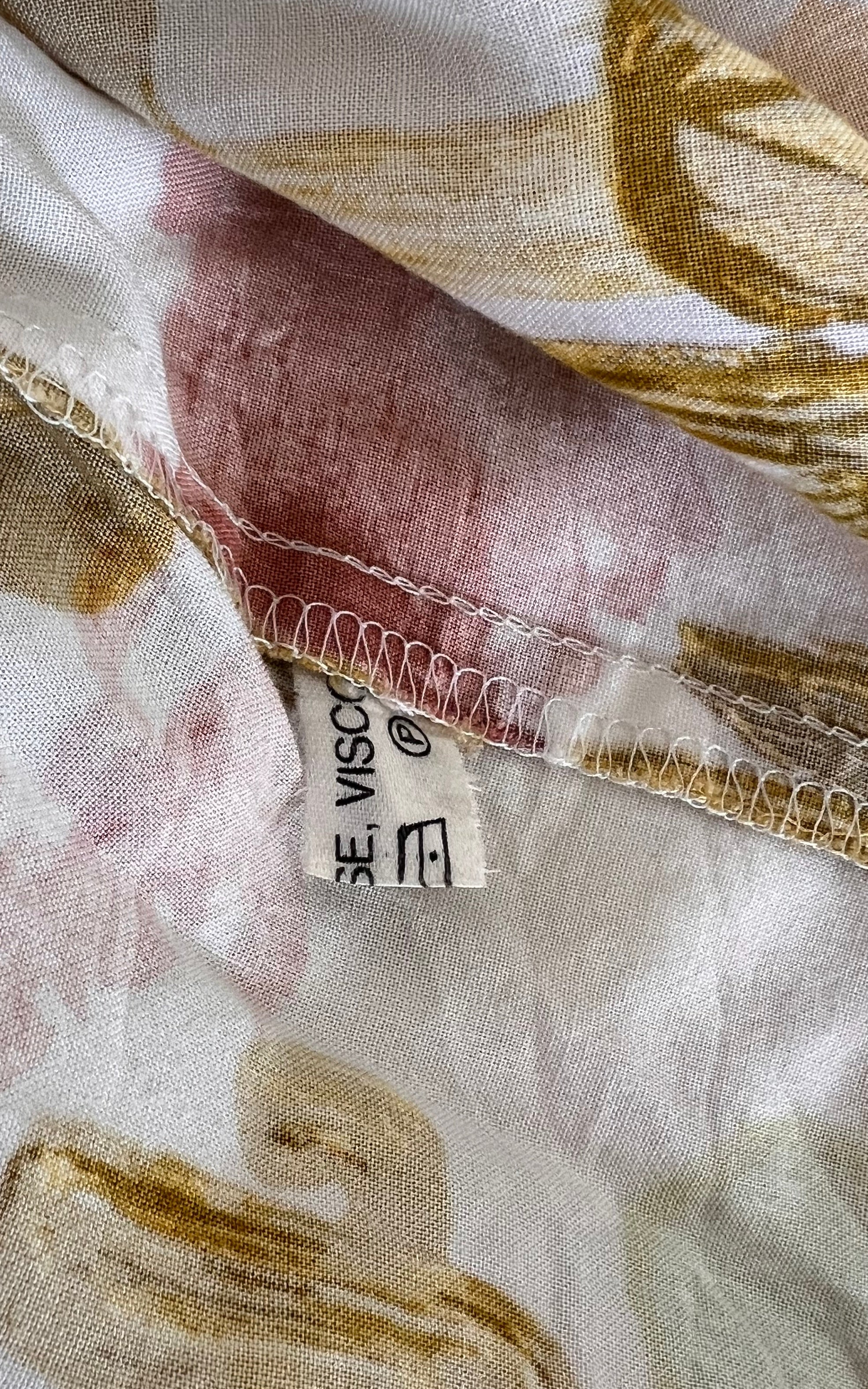 Vintage 70s Cactus Blouse