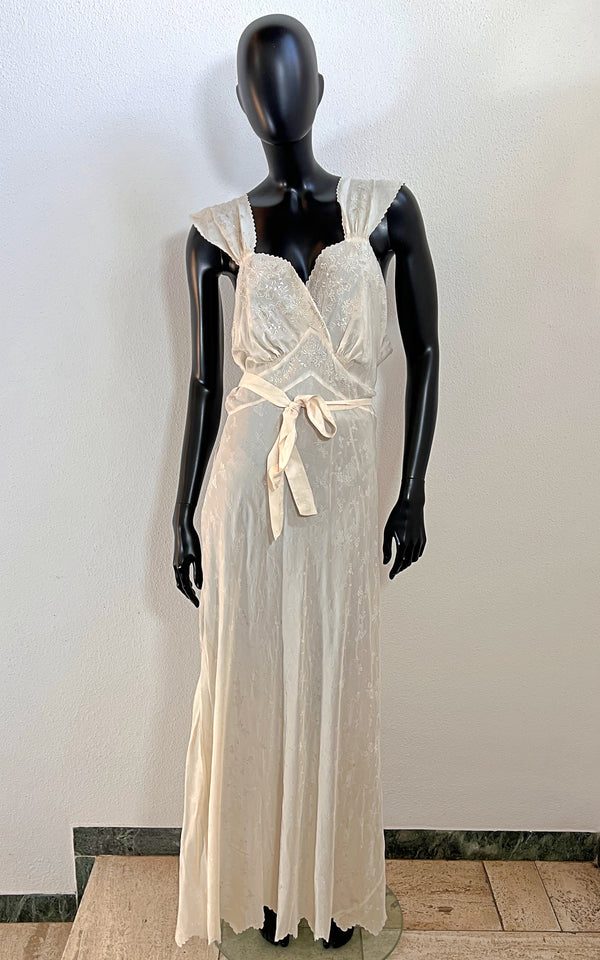 Vintage 1930 Silk Nightdress