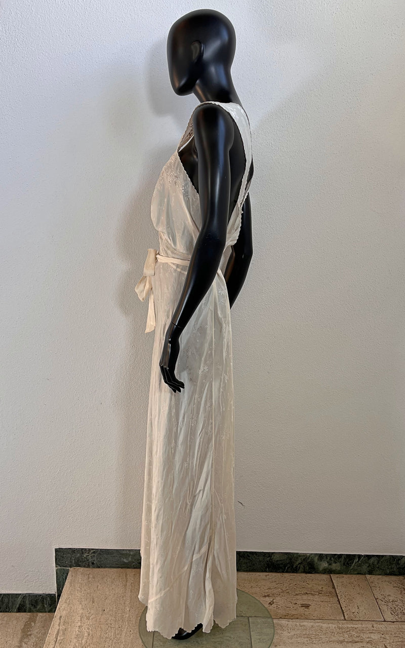 Vintage 1930 Silk Nightdress