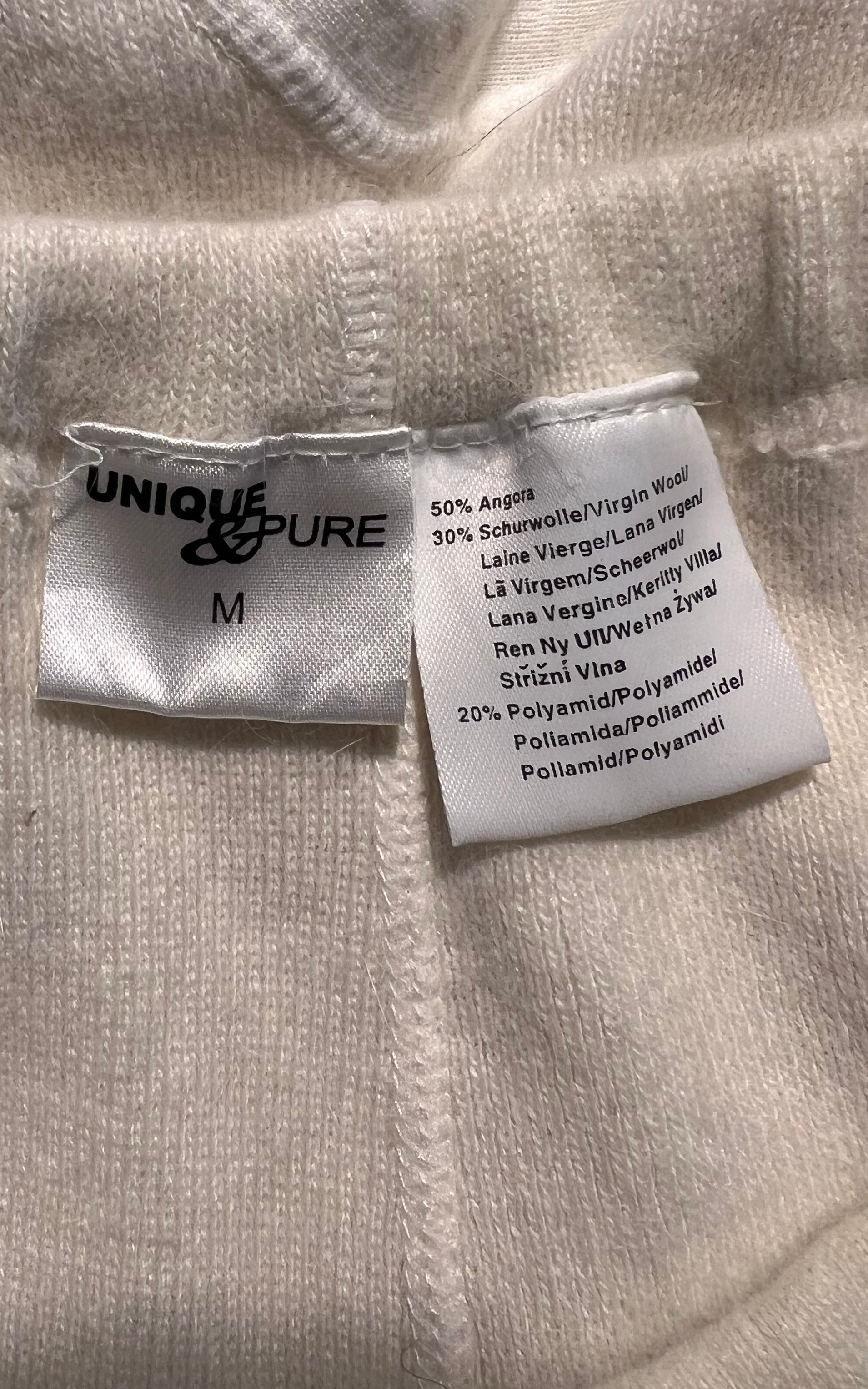 Vintage Angora Wool Leggings