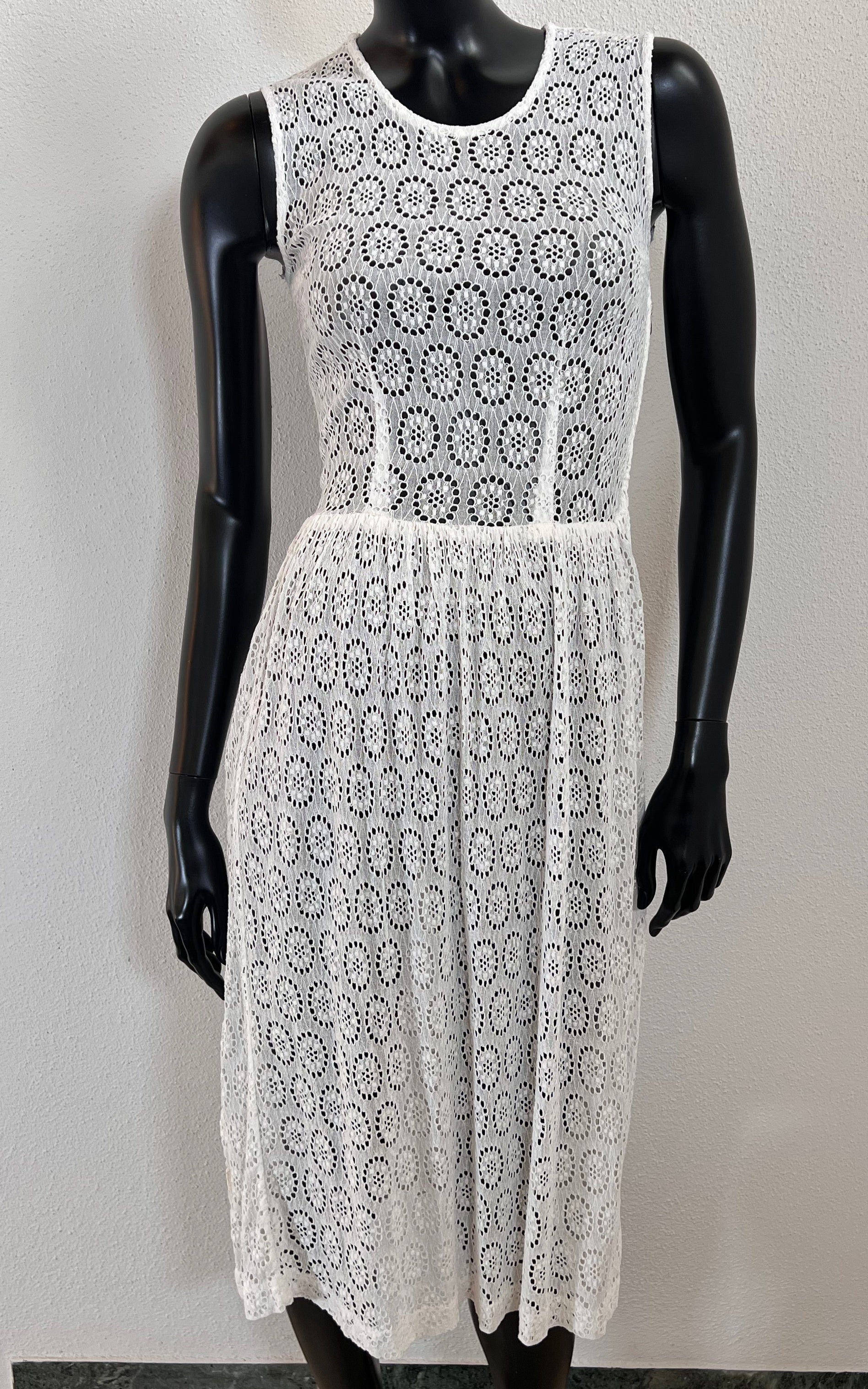 Vintage 60s Sheer Lace Dress & Bolero Jacket