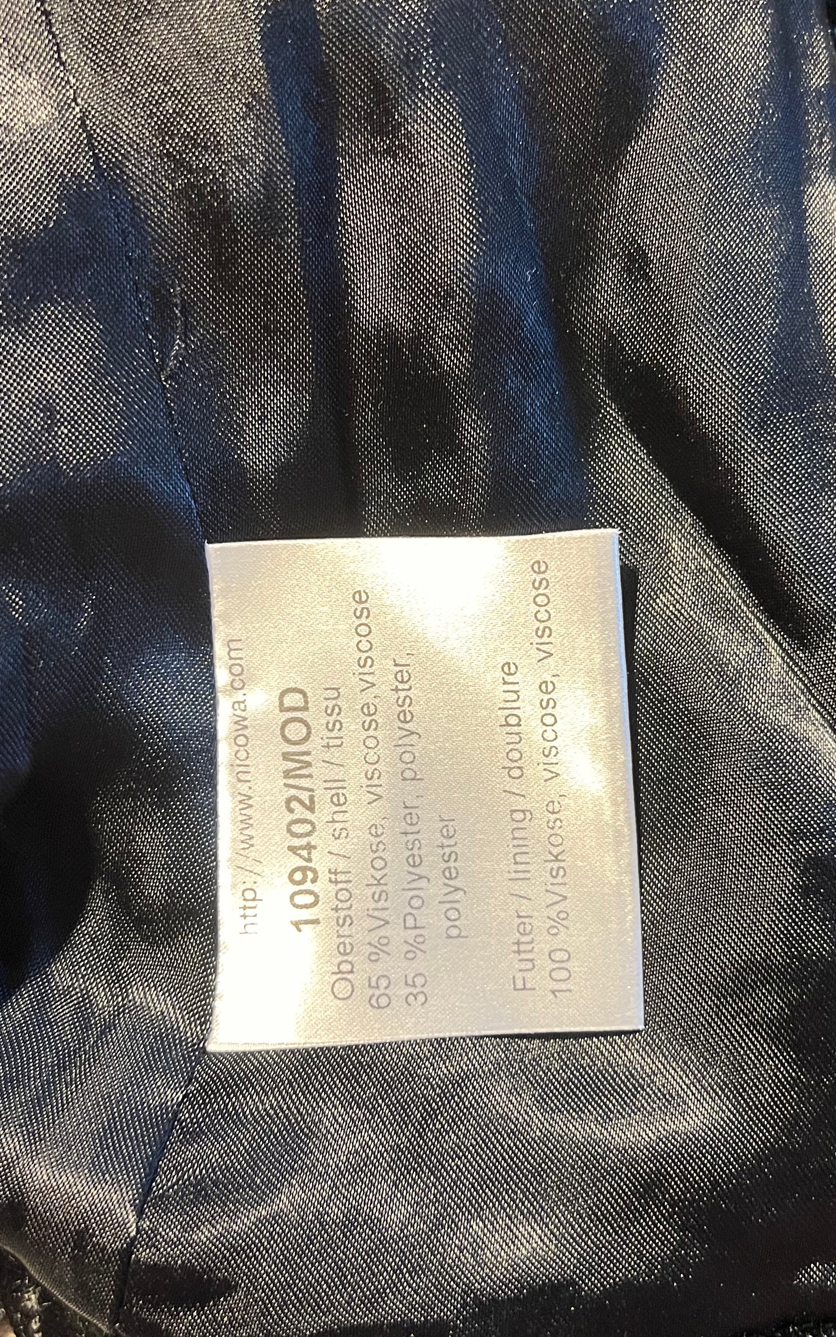 Vintage Nicowa Fake Fur Jacket