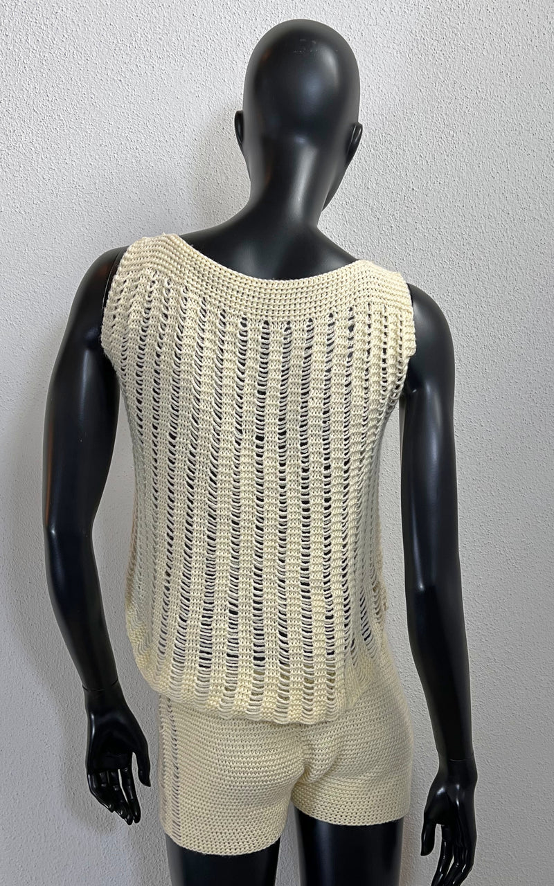 Vintage 70s Crochet Set