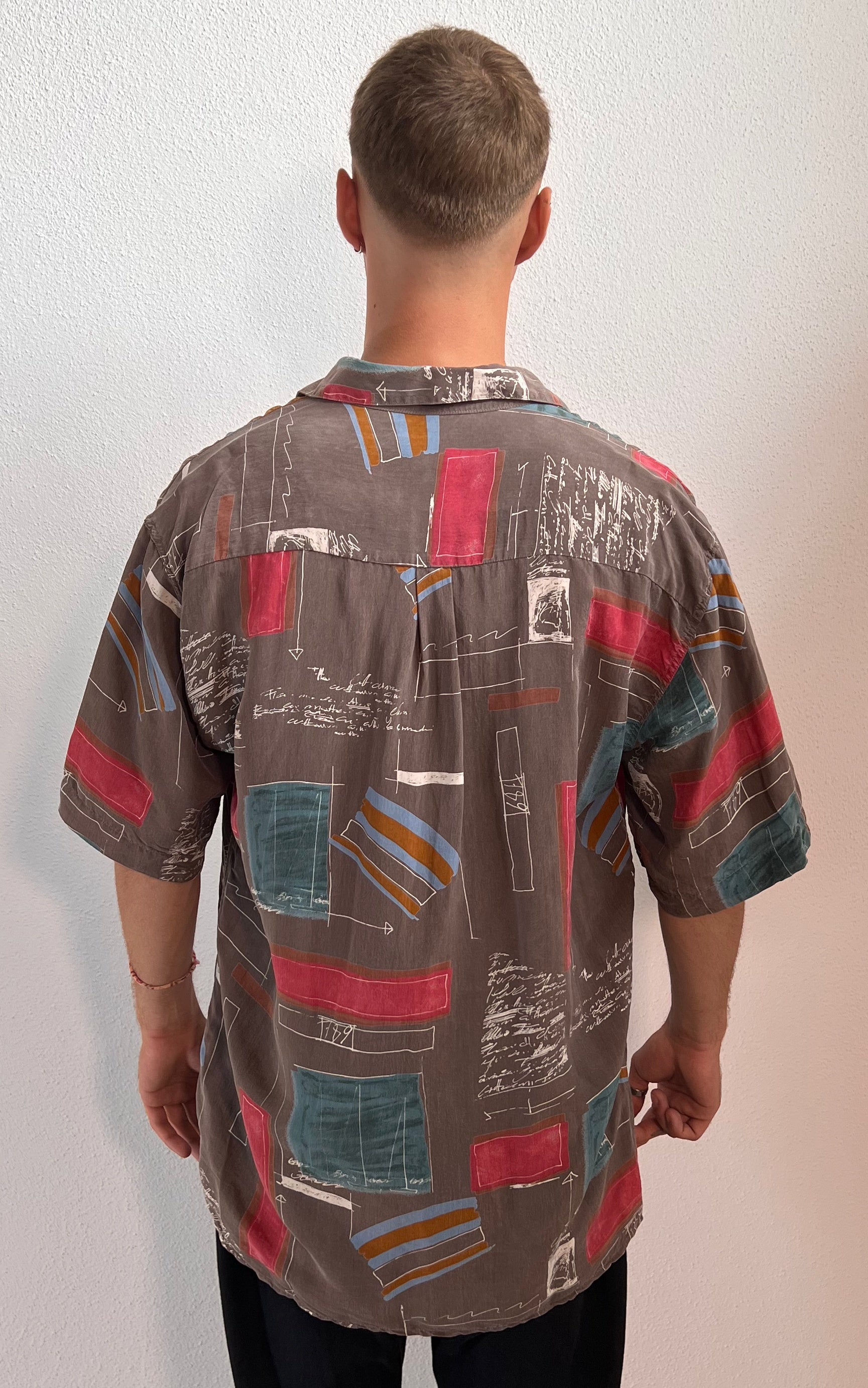 Vintage MENS Silk Shirt