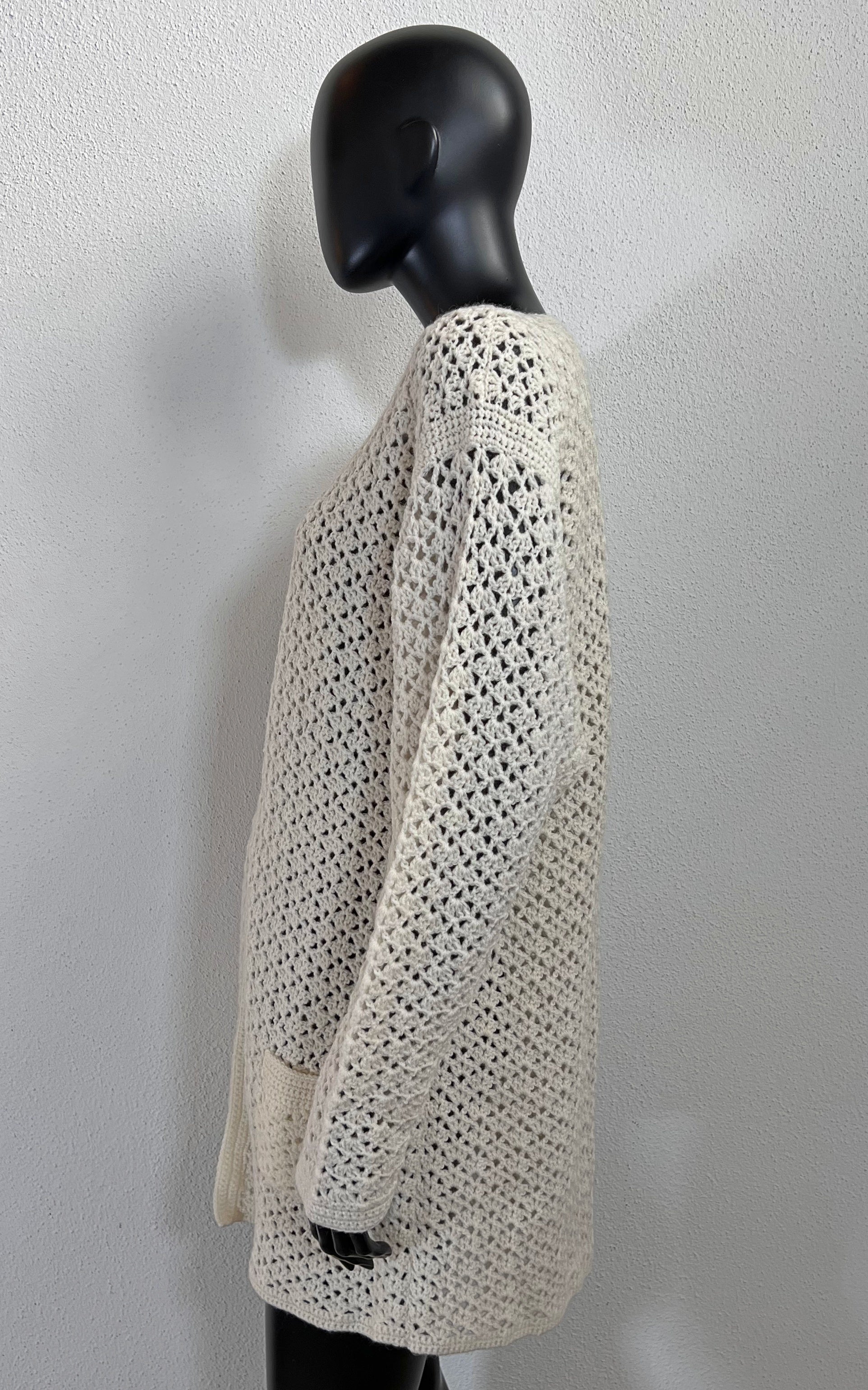 Vintage Crochet Cardigan