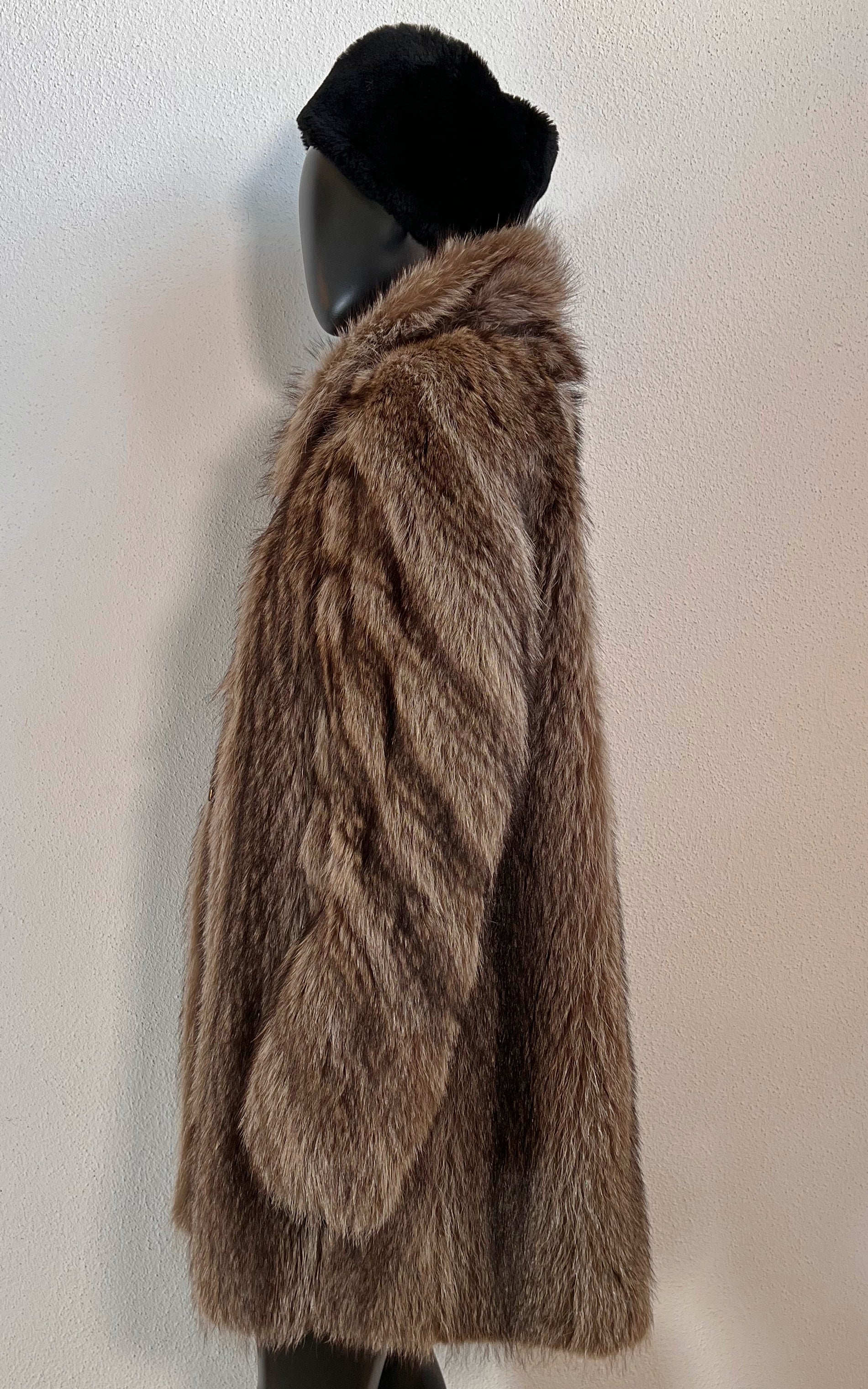 Vintage 80s Fur Coat