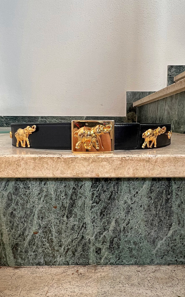 Vintage 90s Elephant Escada Belt