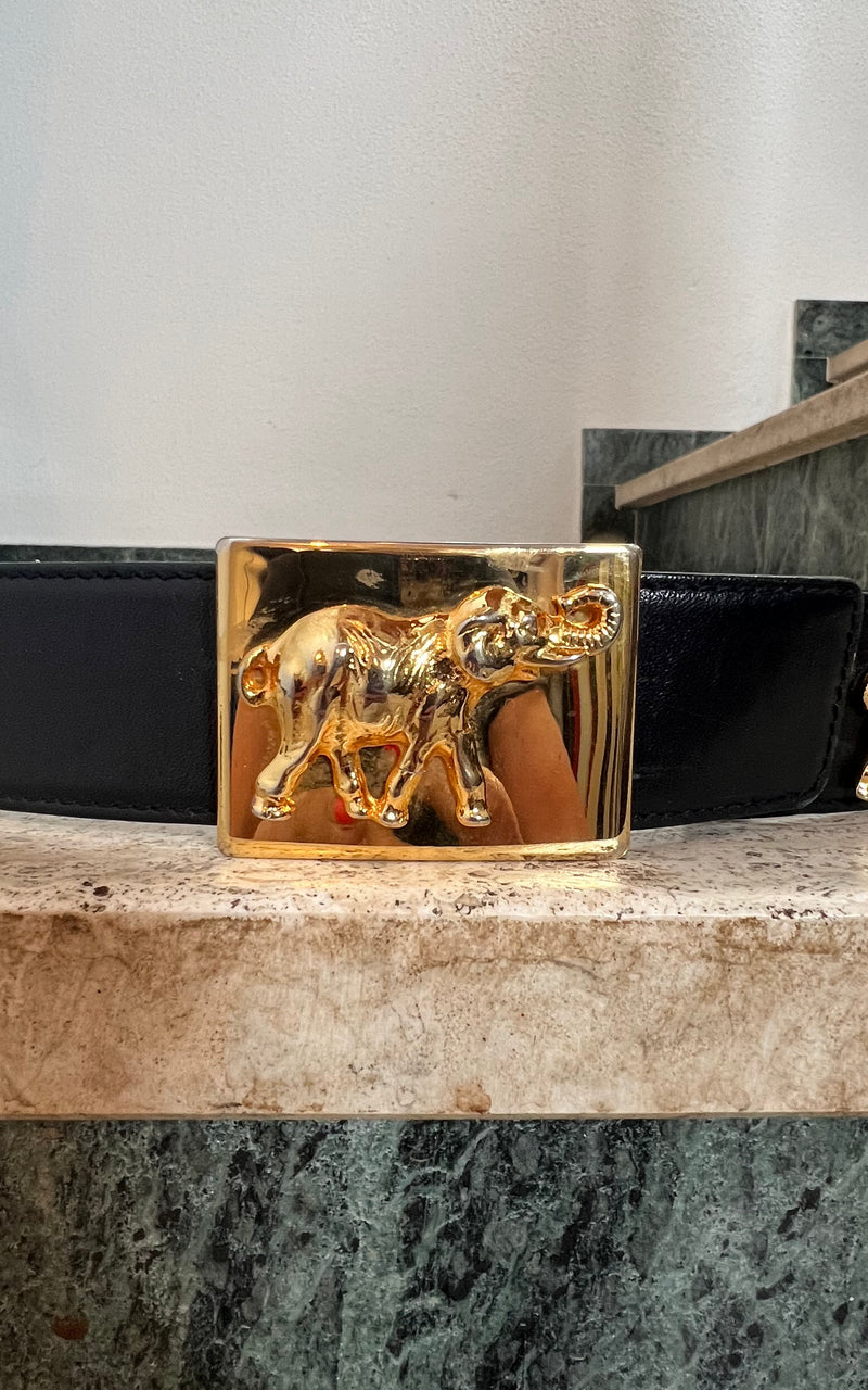 Vintage 90s Elephant Escada Belt
