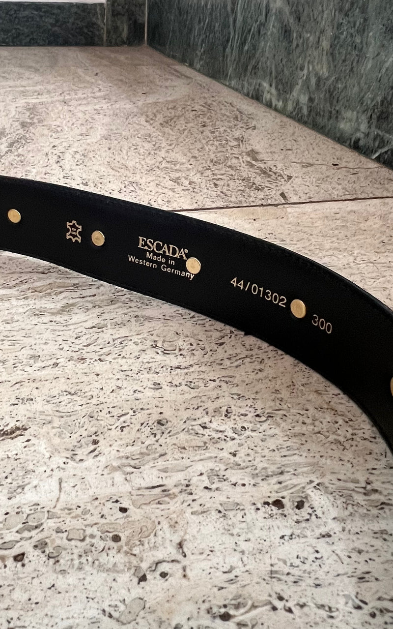 Vintage 90s Elephant Escada Belt
