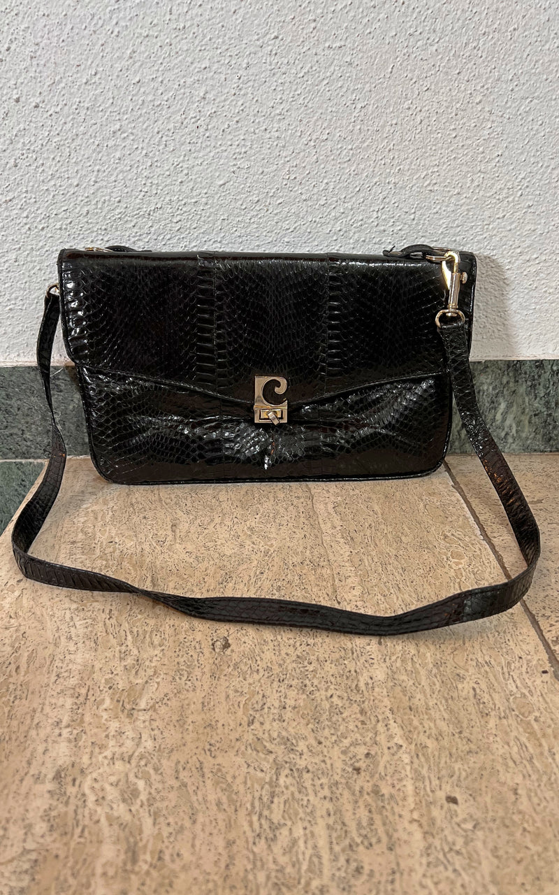 Vintage 70s Snake Skin Bag
