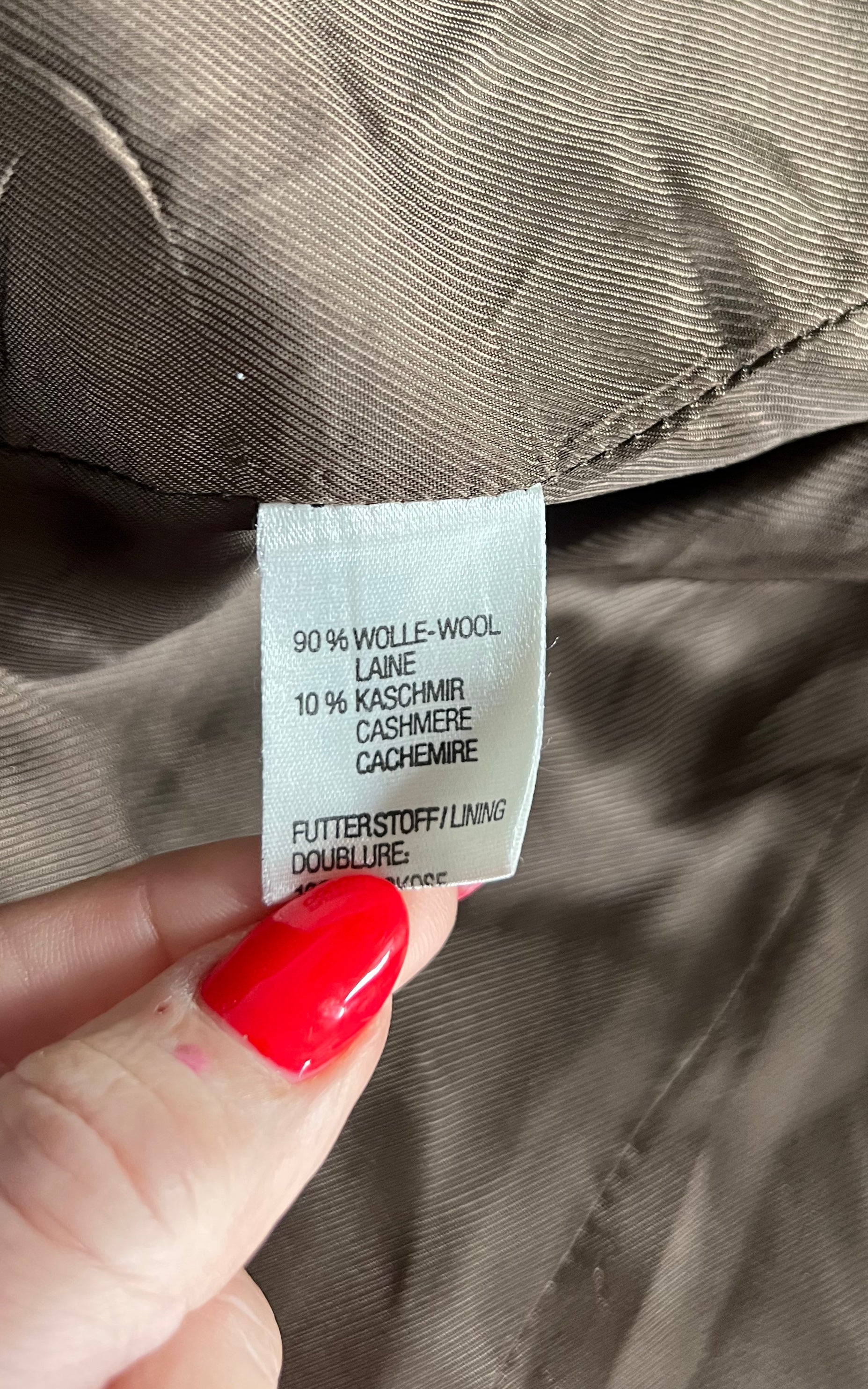 Vintage St. Emile Cashmere Blazer