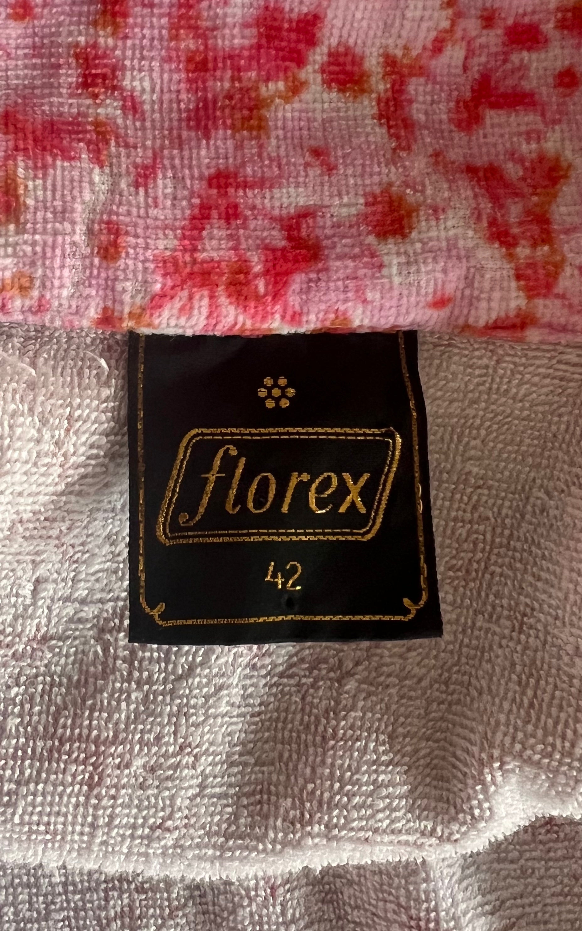 Super Cute Vintage 70s Towelling Morning Coat