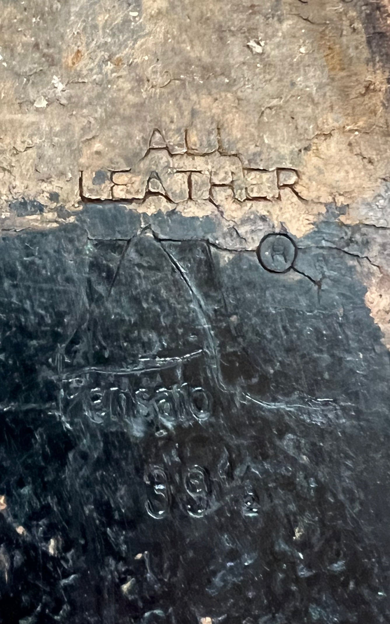 Vintage Pensato Italy Glitter Wedges 39,5