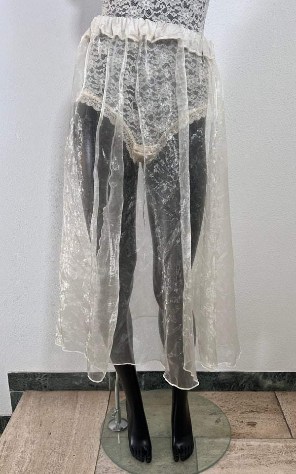 Vintage Sheer Tulle Skirt