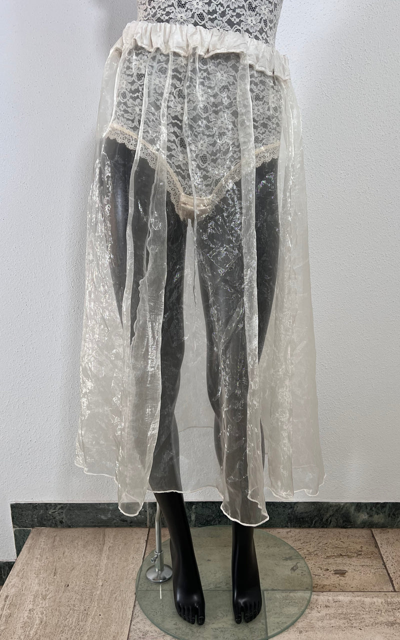 Vintage Sheer Tulle Skirt