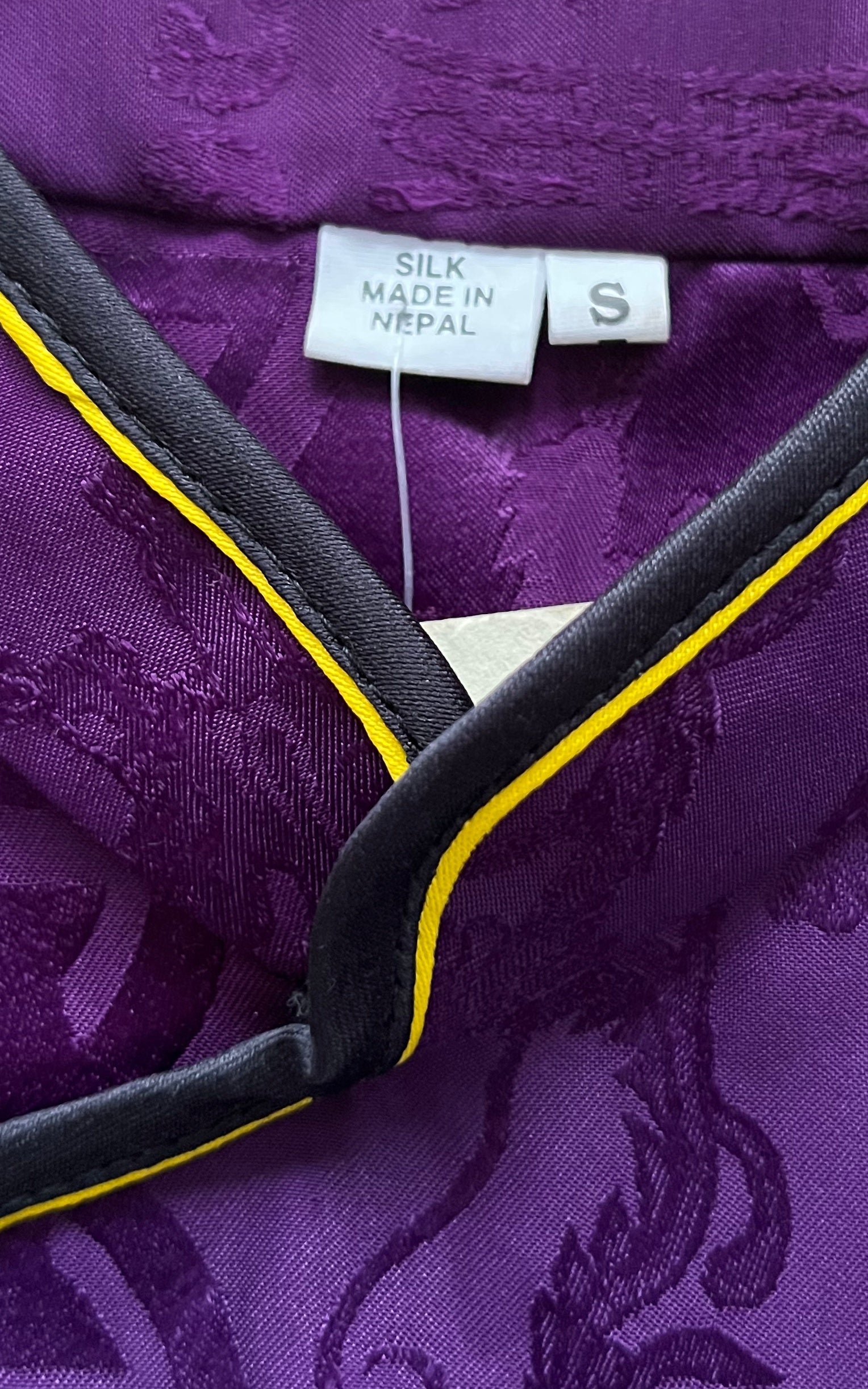 Vintage Deadstock 90s Silk Chinese Dress