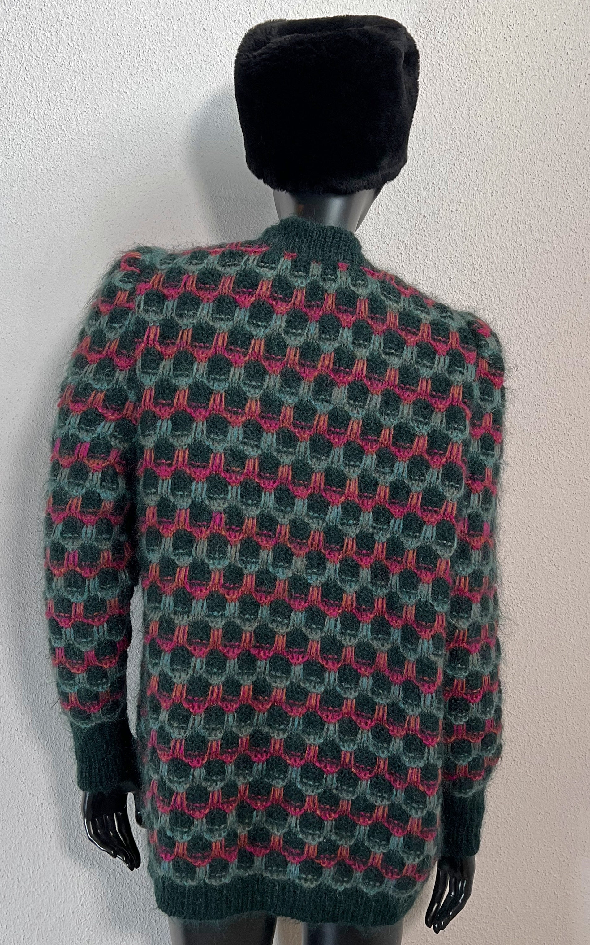 Vintage Escada Scallop Cardigan