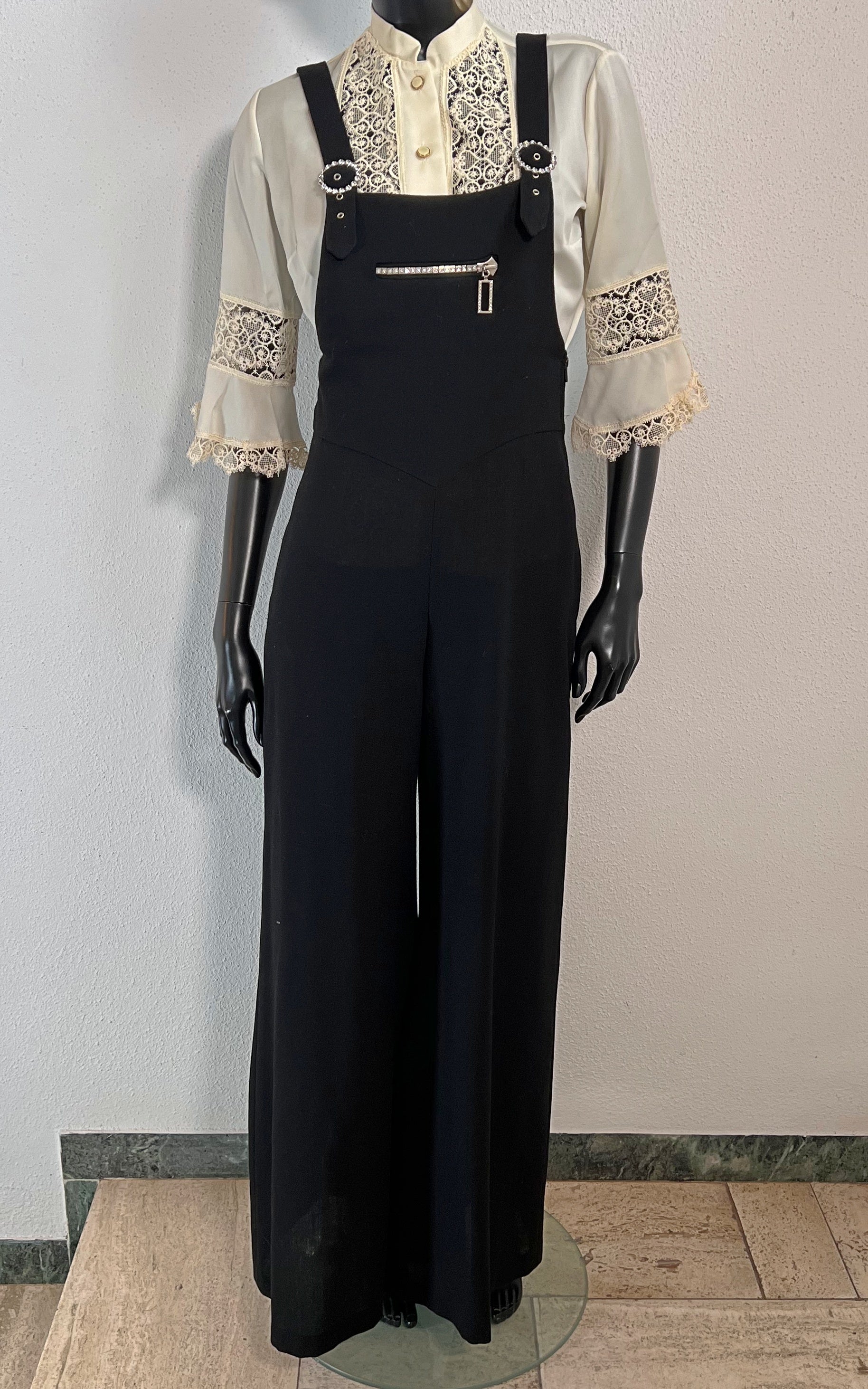 Vintage 70s Lucie Linden Dungarees