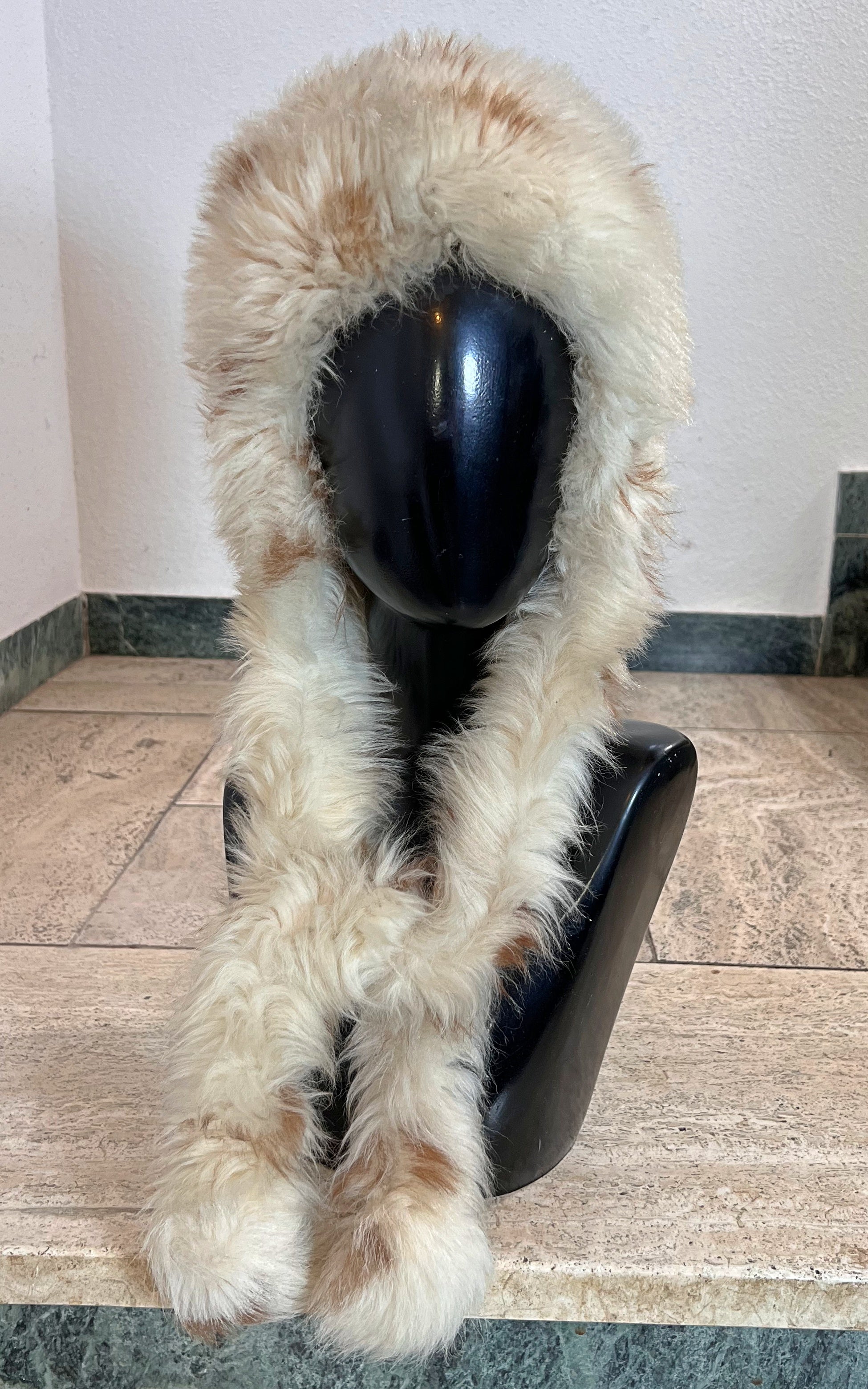 Vintage 70s Shearling Hat