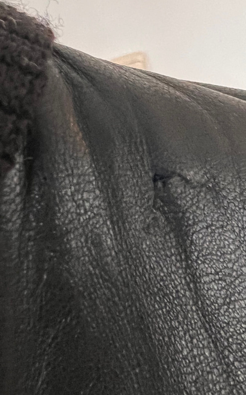 Softest 90s Vintage Ginger Fashion Leatherjacket