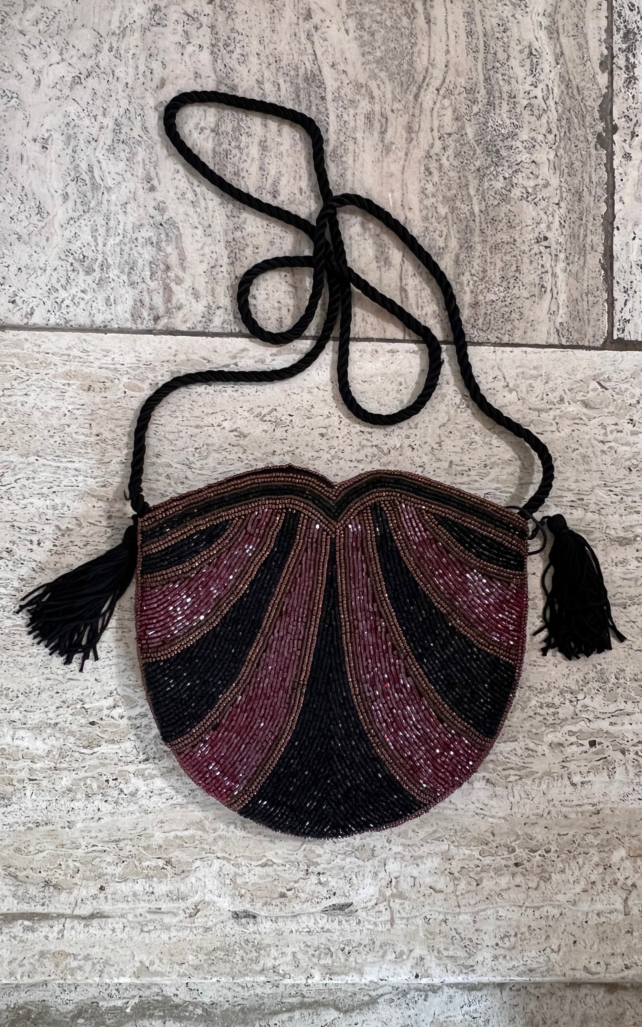 Vintage Tassle Sequins Bag