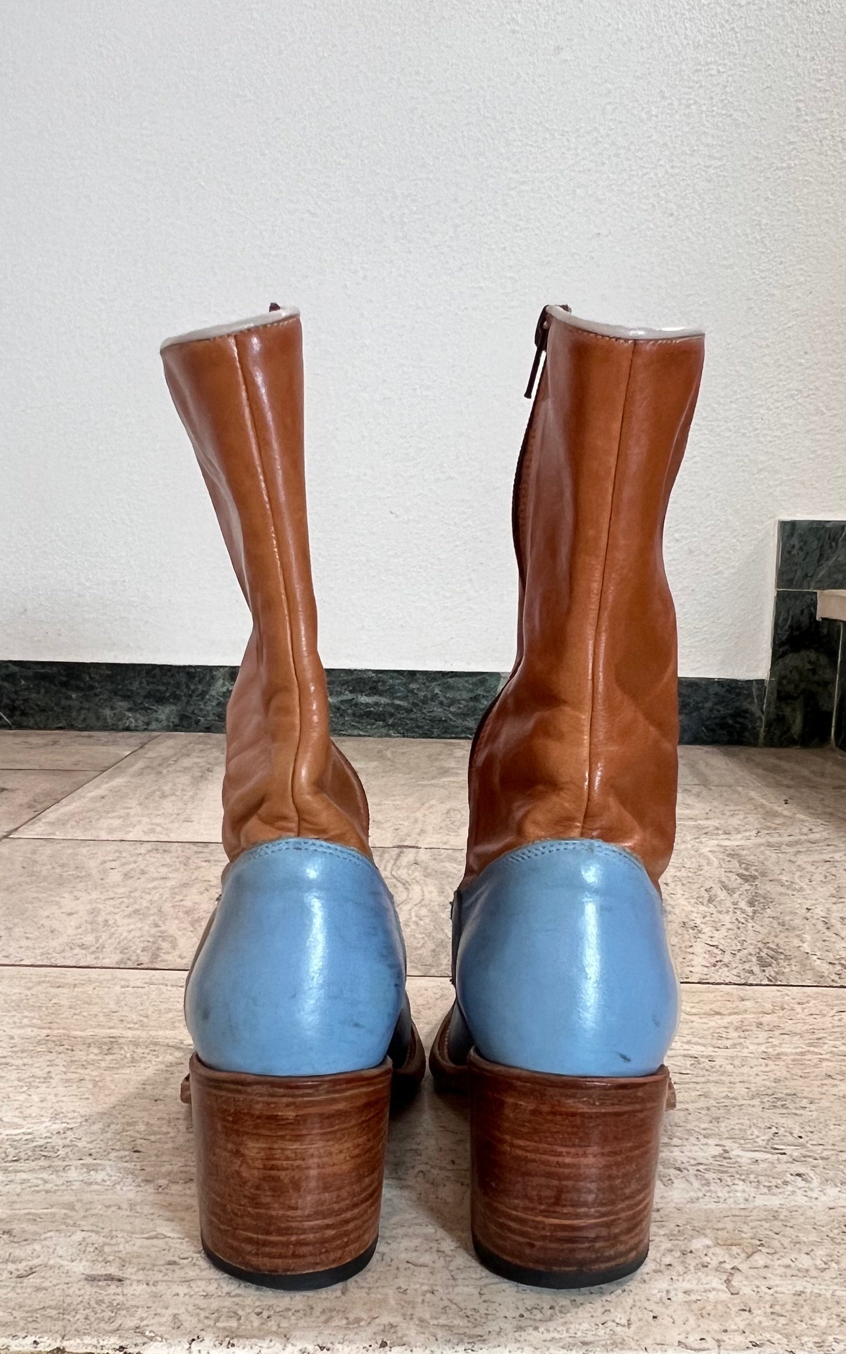 Vintage Sendra Cowboy Boots 38